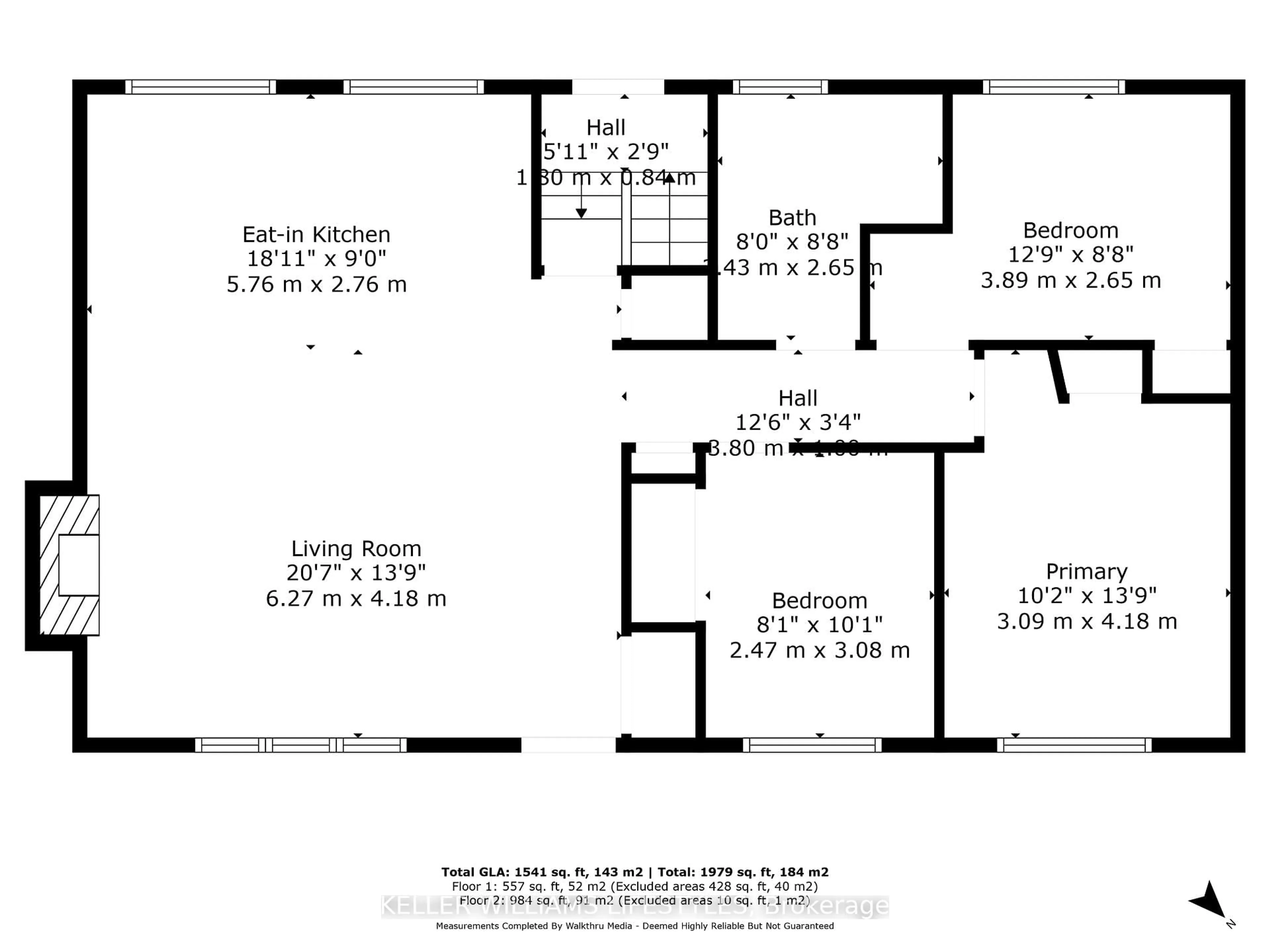 Floor plan for 205 Gladman Ave, London South Ontario N6J 1X6