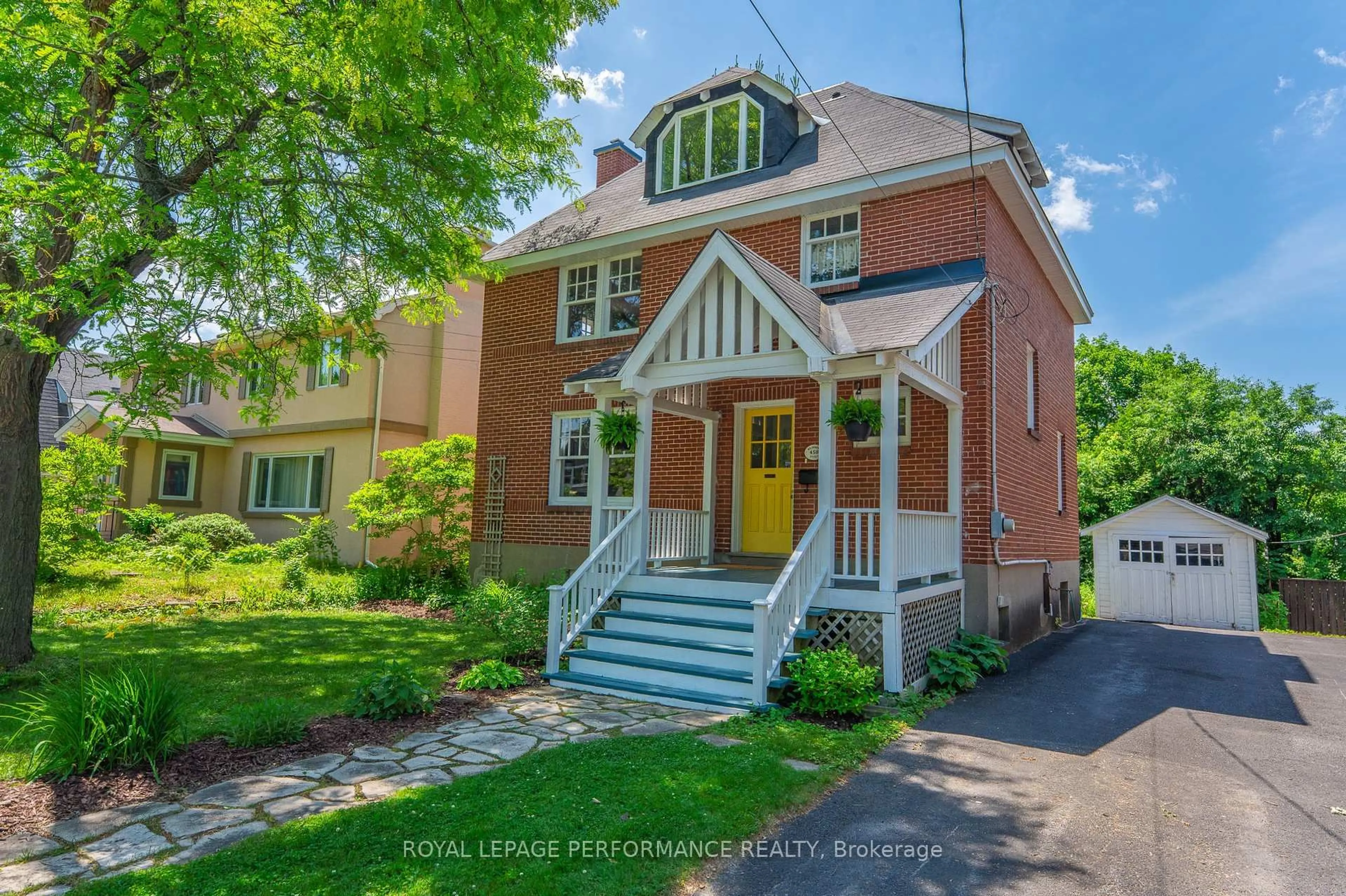 Home with brick exterior material, street for 458 Melbourne Ave, Ottawa Ontario K2A 1W3