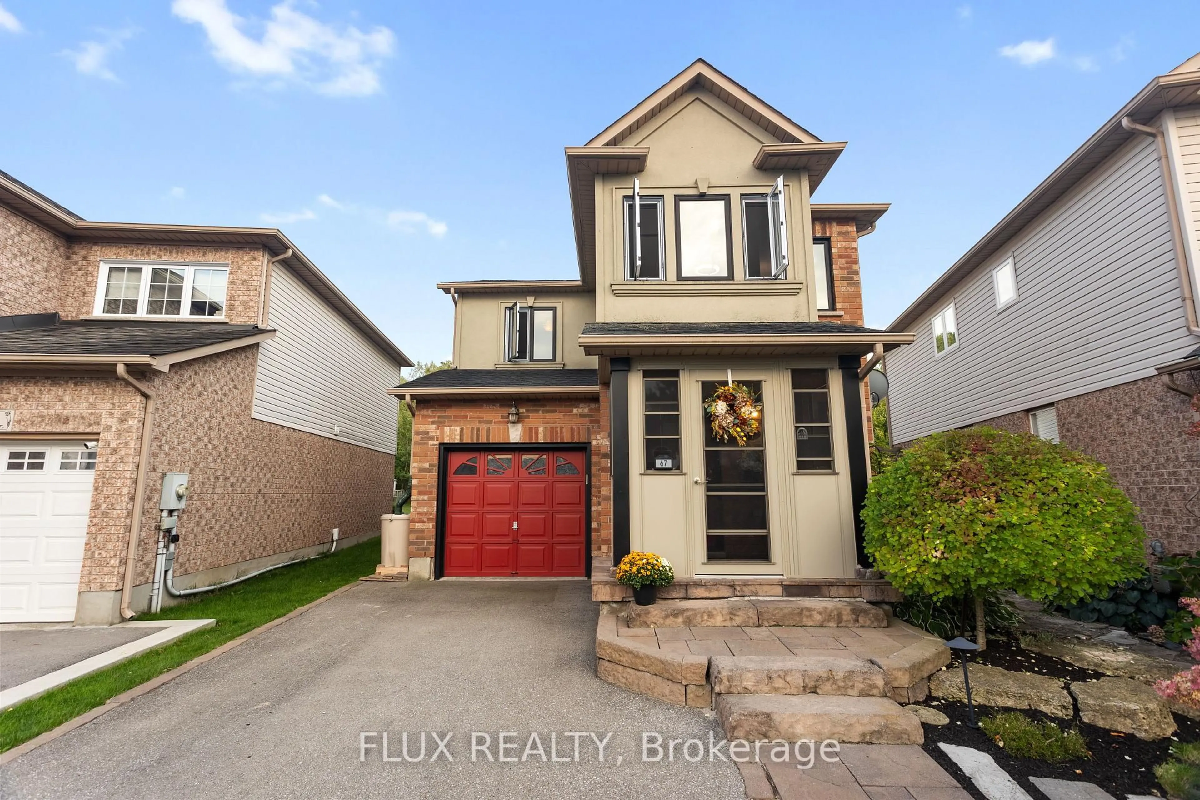 Home with brick exterior material, street for 67 Bailey Dr, Cambridge Ontario N1P 1G6