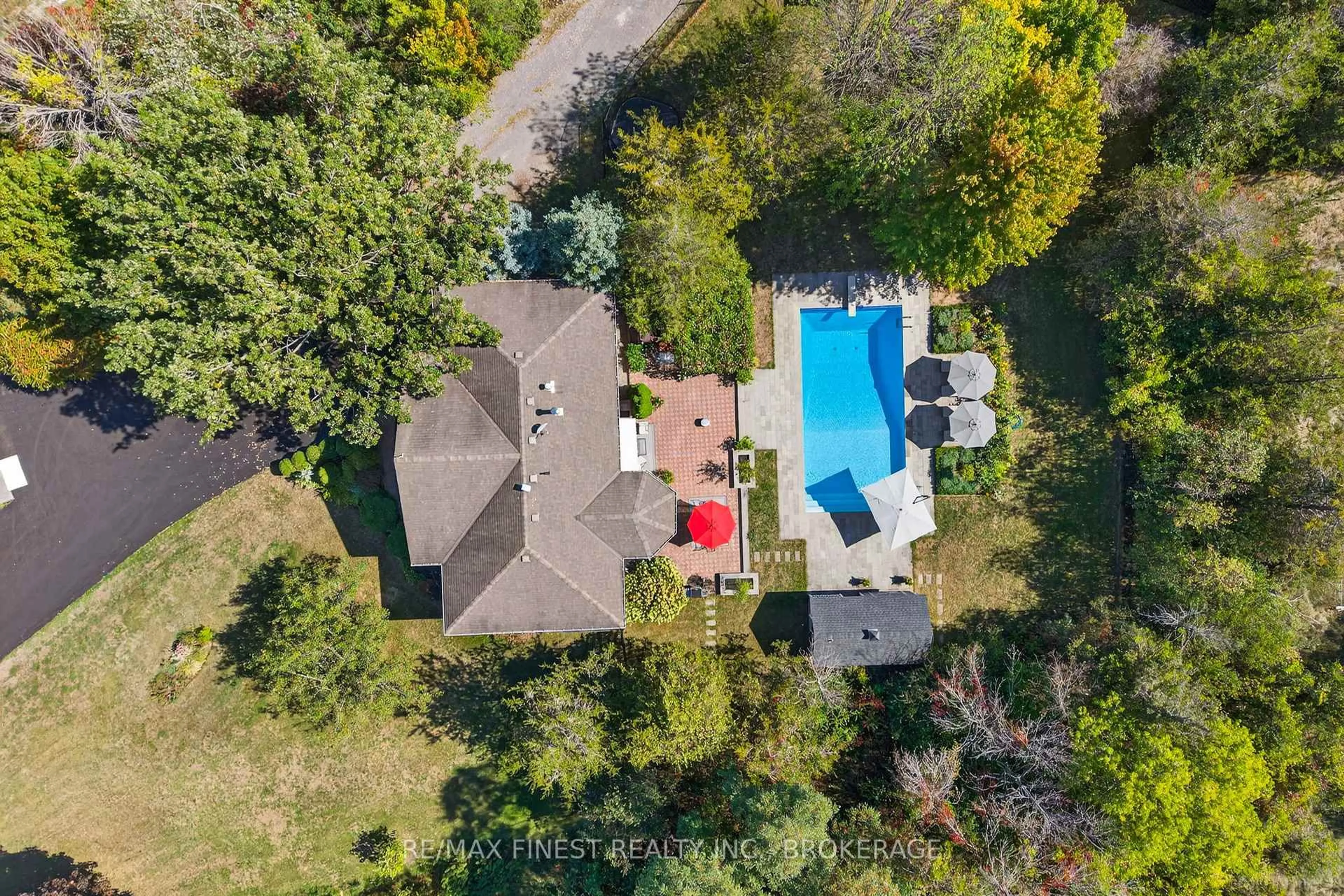 A pic from outside/outdoor area/front of a property/back of a property/a pic from drone, unknown for 1548 County Road 9, Greater Napanee Ontario K7R 0E5