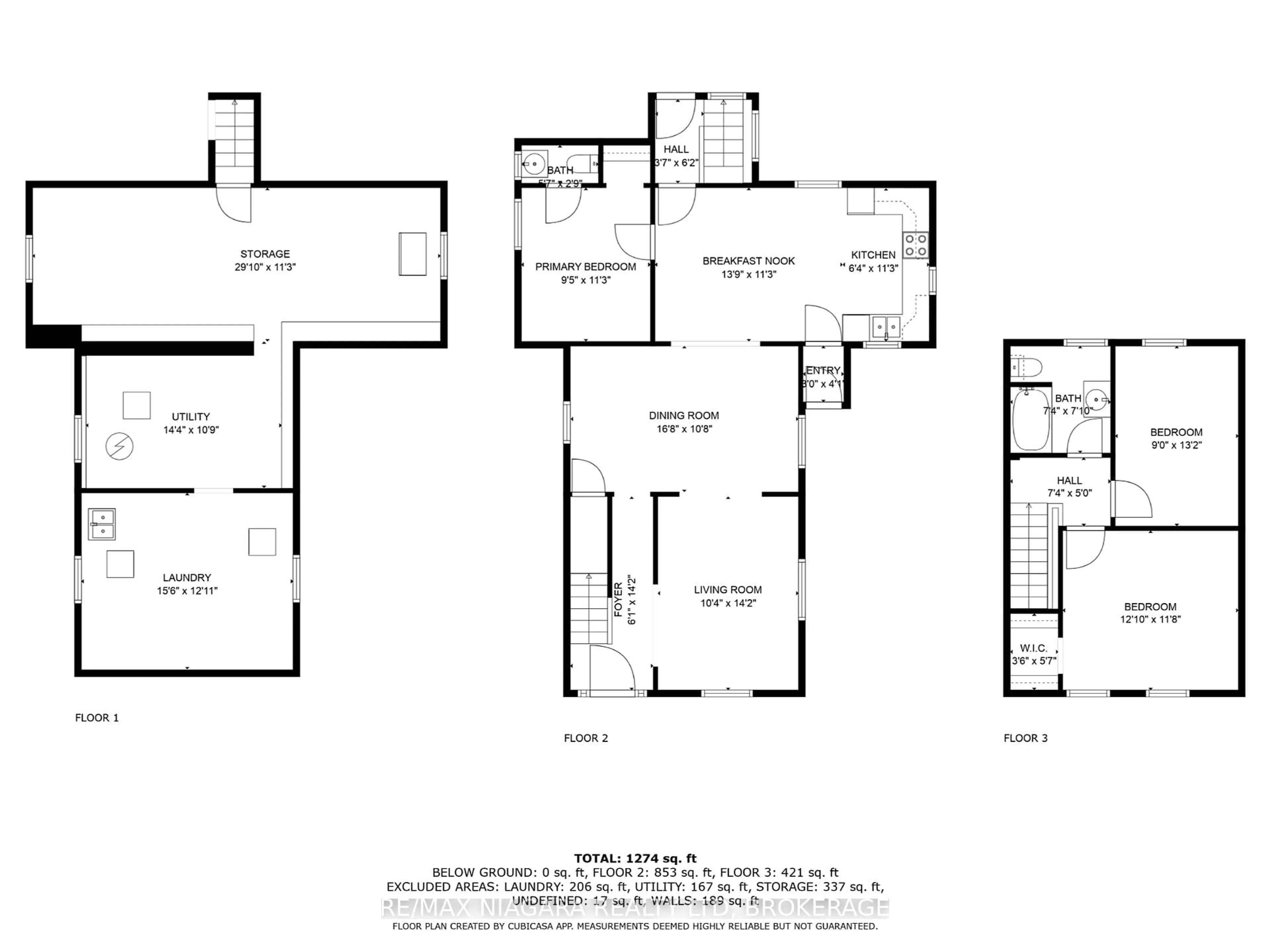 Floor plan for 29 Elizabeth St, St. Catharines Ontario L2R 2L3