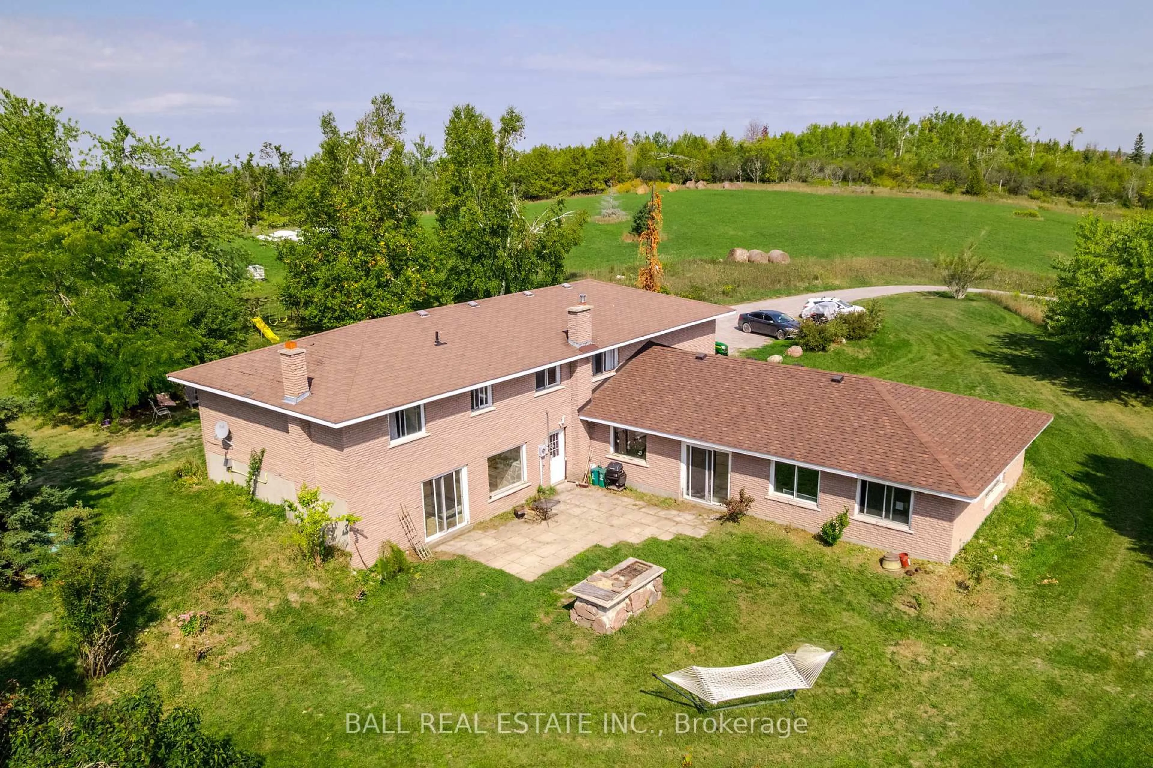 A pic from outside/outdoor area/front of a property/back of a property/a pic from drone, water/lake/river/ocean view for 2198 Providence Line, Otonabee-South Monaghan Ontario K9J 6X8