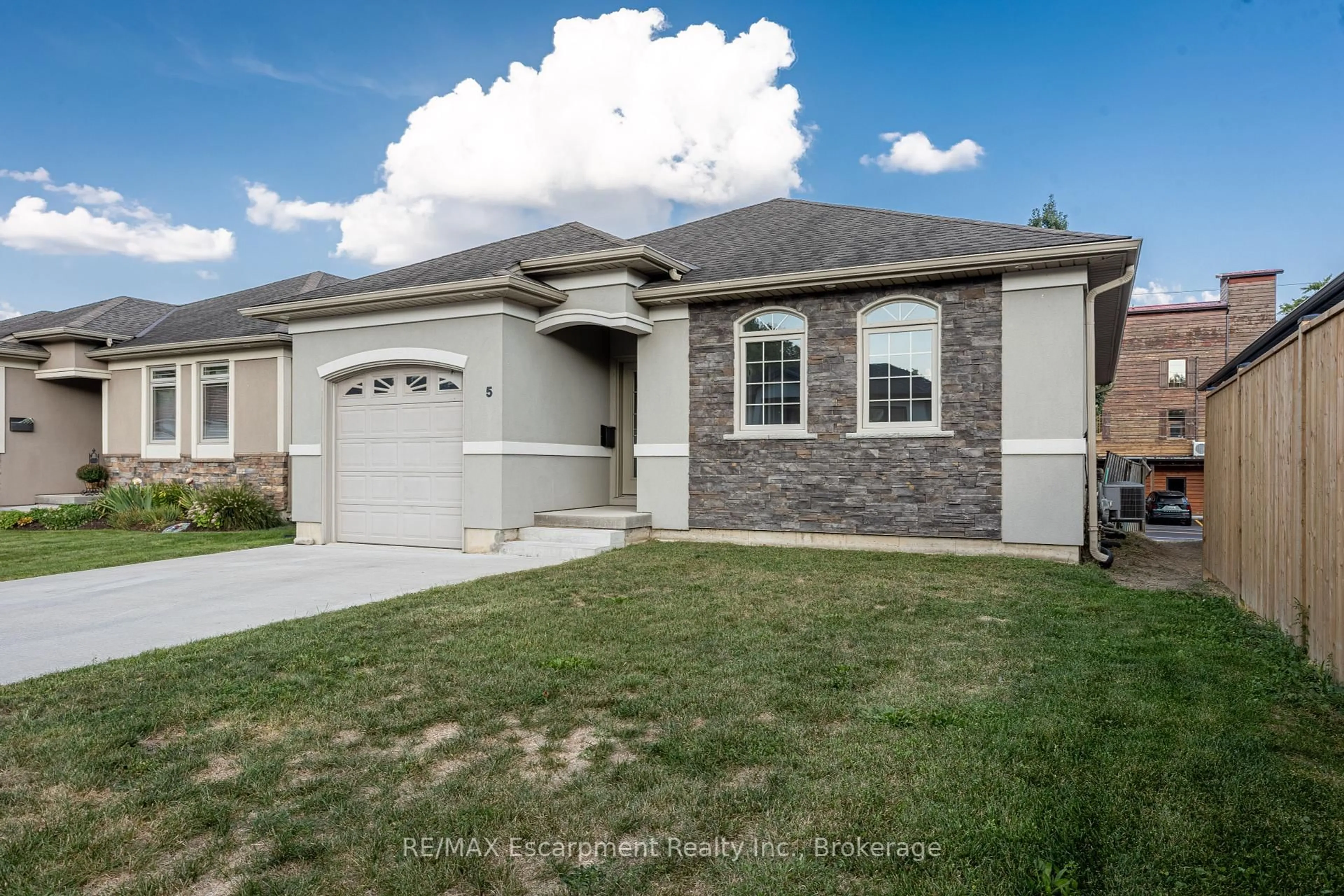 Home with brick exterior material, street for 5 John Pound Rd ##5, Tillsonburg Ontario N4G 5X3