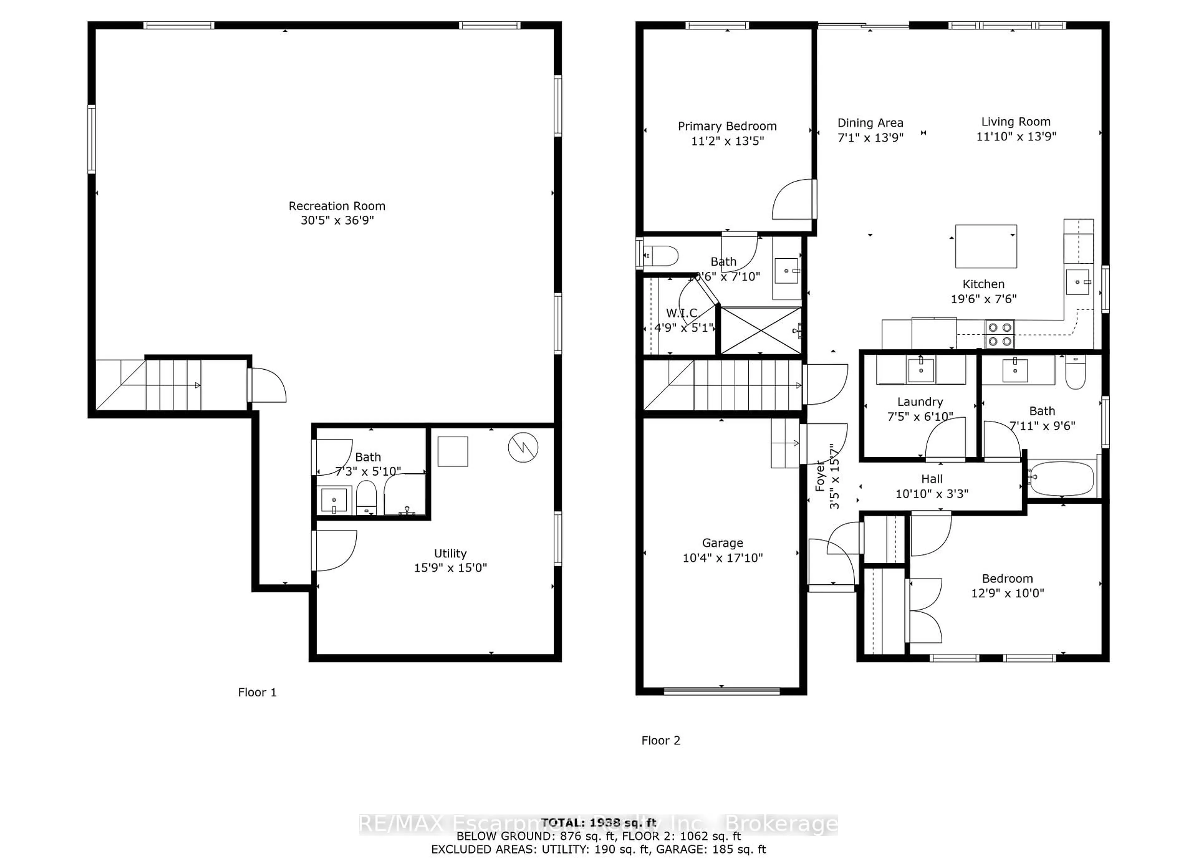 Floor plan for 5 John Pound Rd ##5, Tillsonburg Ontario N4G 5X3