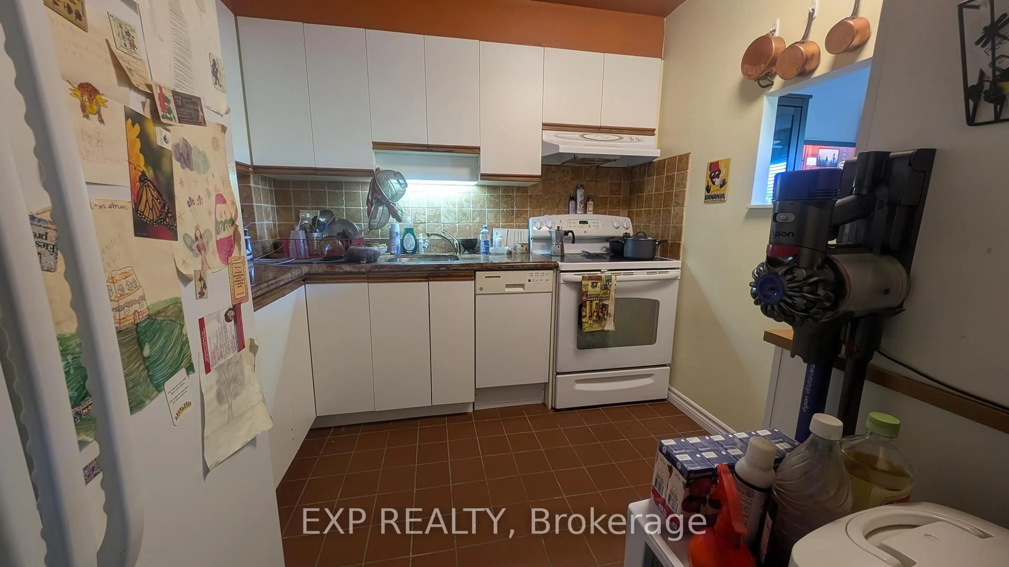 Standard kitchen, ceramic/tile floor for 20 Chesterton Dr #518, Ottawa Ontario K2E 6Z7