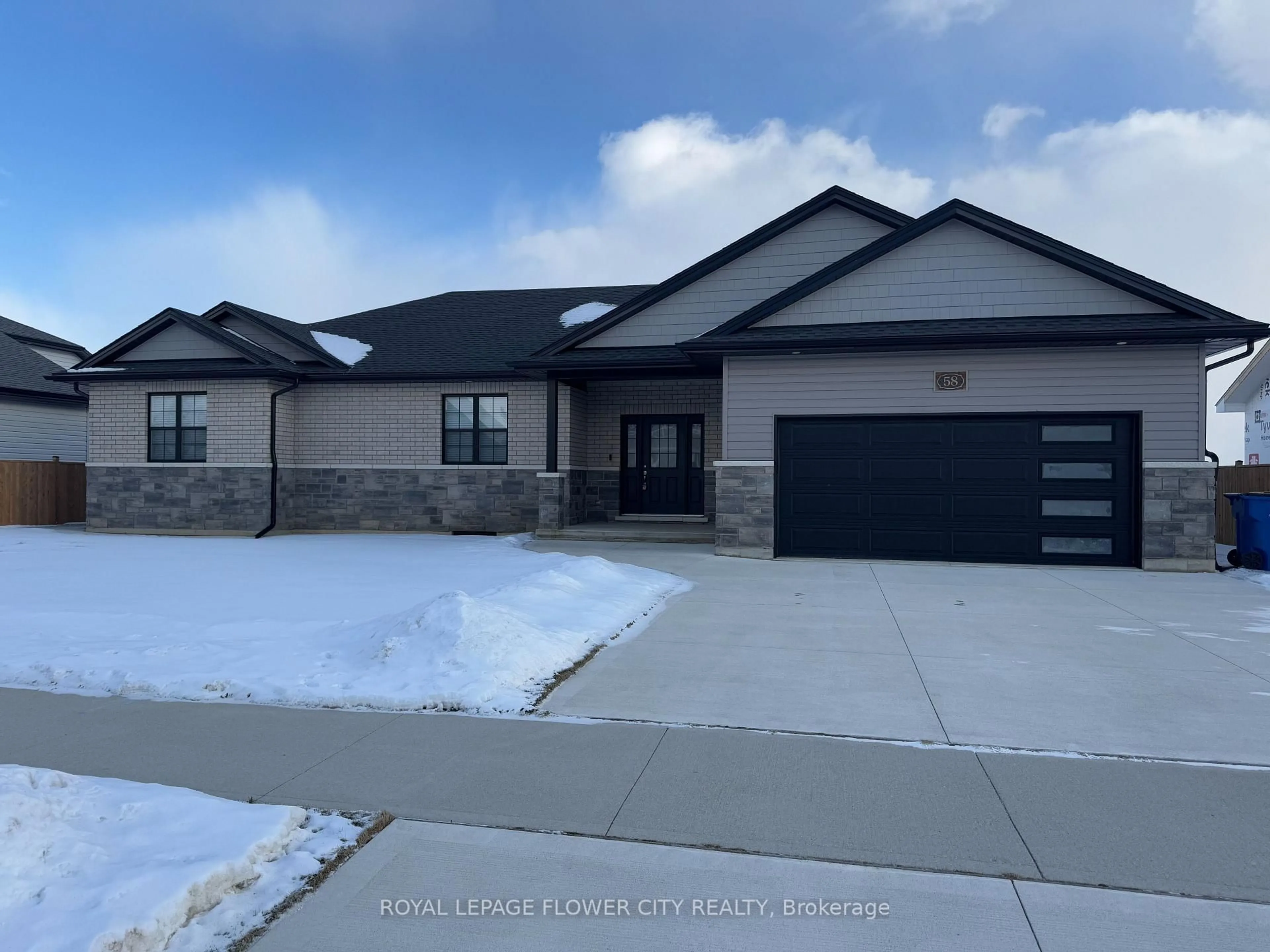 Home with brick exterior material, street for 58 Sleepy Meadow Dr, Chatham-Kent Ontario N0P 1A0