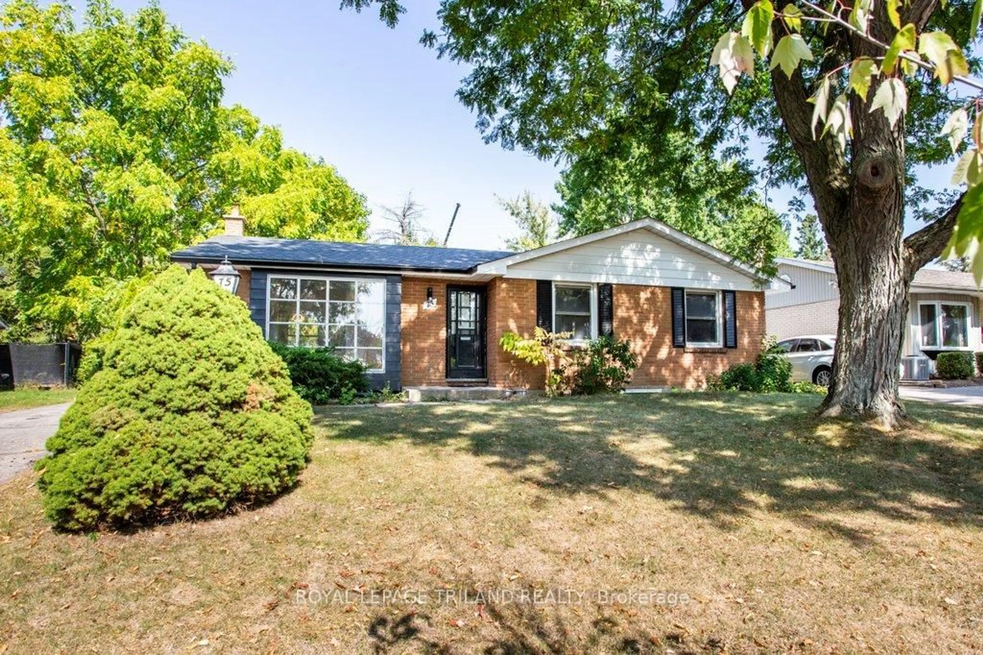 Home with brick exterior material, street for 75 Tweed Cres, London North Ontario N5X 1Z5