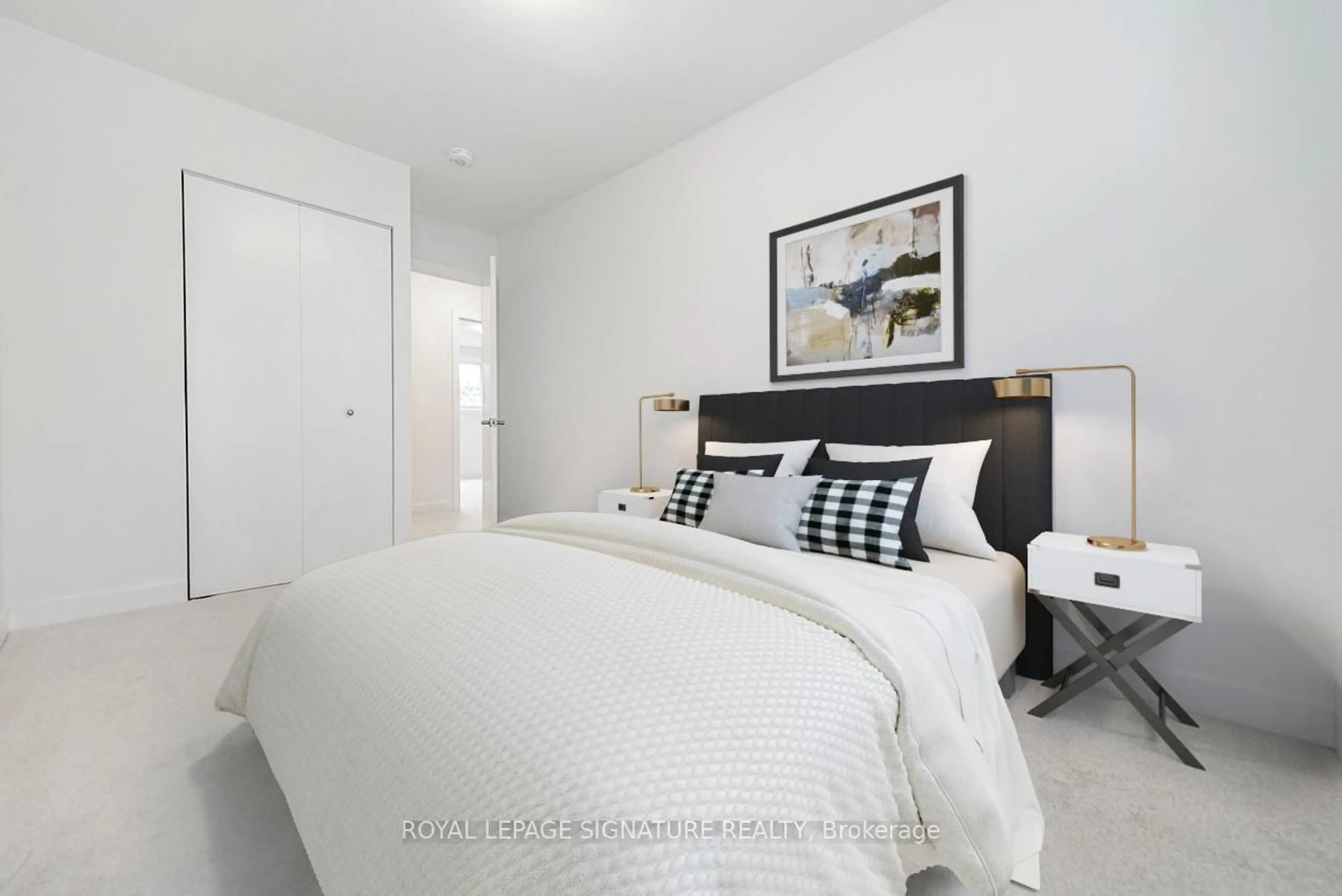 Bedroom with bed, unknown for 1444 Upper Ottawa St #15, Hamilton Ontario L8W 1L3