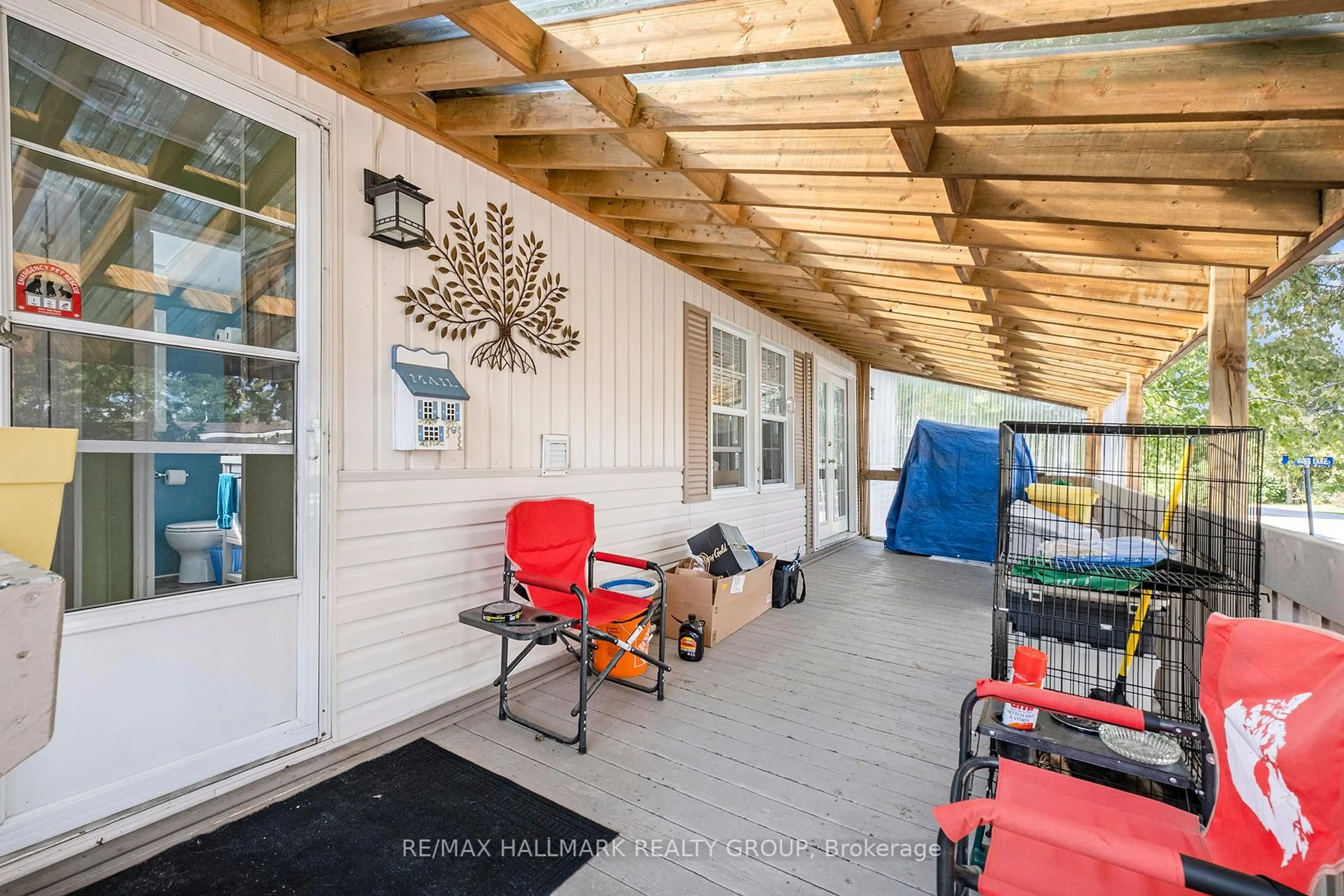 Patio, water/lake/river/ocean view for 8 Kelly Sand Private, Ashton Ontario K0A 1B0