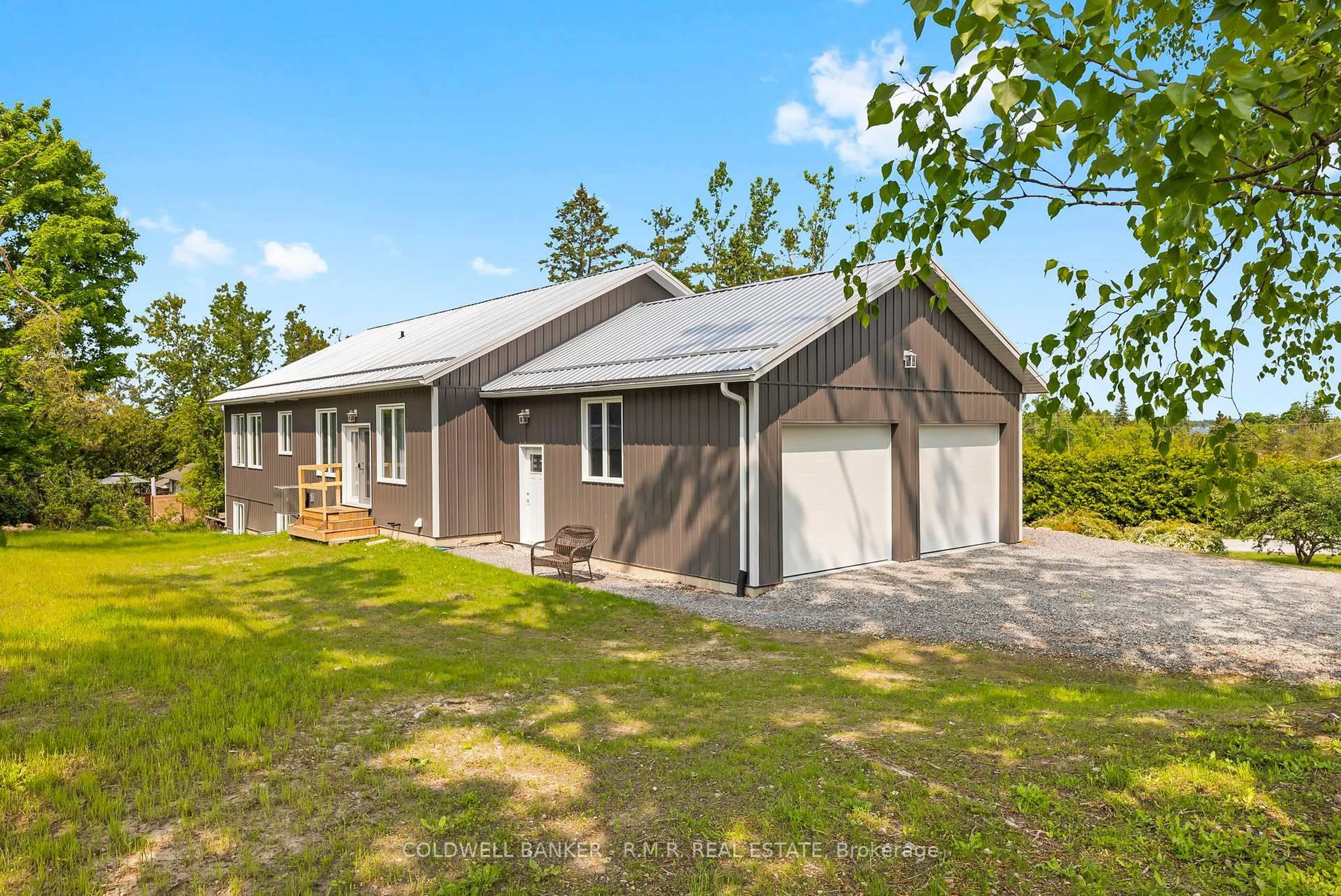 A pic from outside/outdoor area/front of a property/back of a property/a pic from drone, building for 213 Pleasant Point Rd, Kawartha Lakes Ontario K9V 4R6