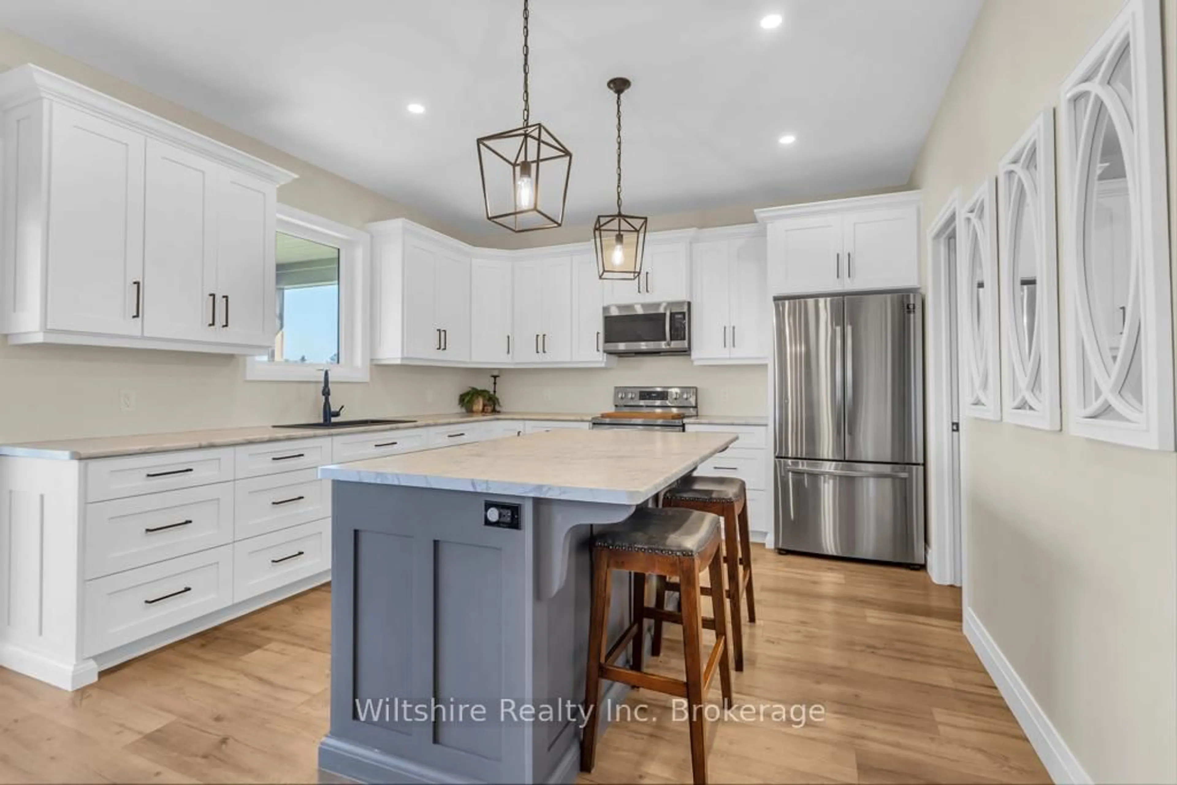 Open concept kitchen, unknown for 56524 Heritage Line, Bayham Ontario N0J 1Y0