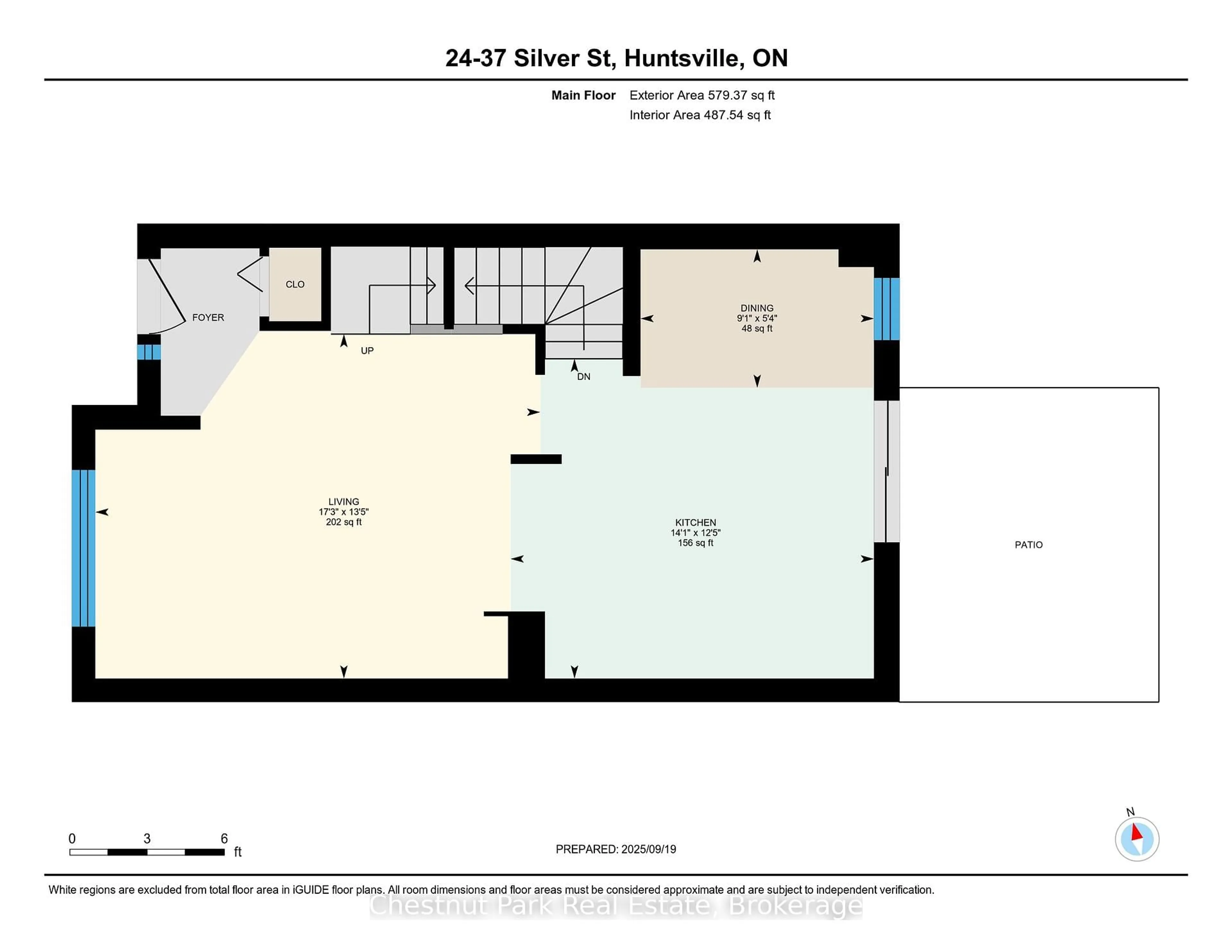 Floor plan for 37 Silver St #24, Huntsville Ontario P1H 1M2