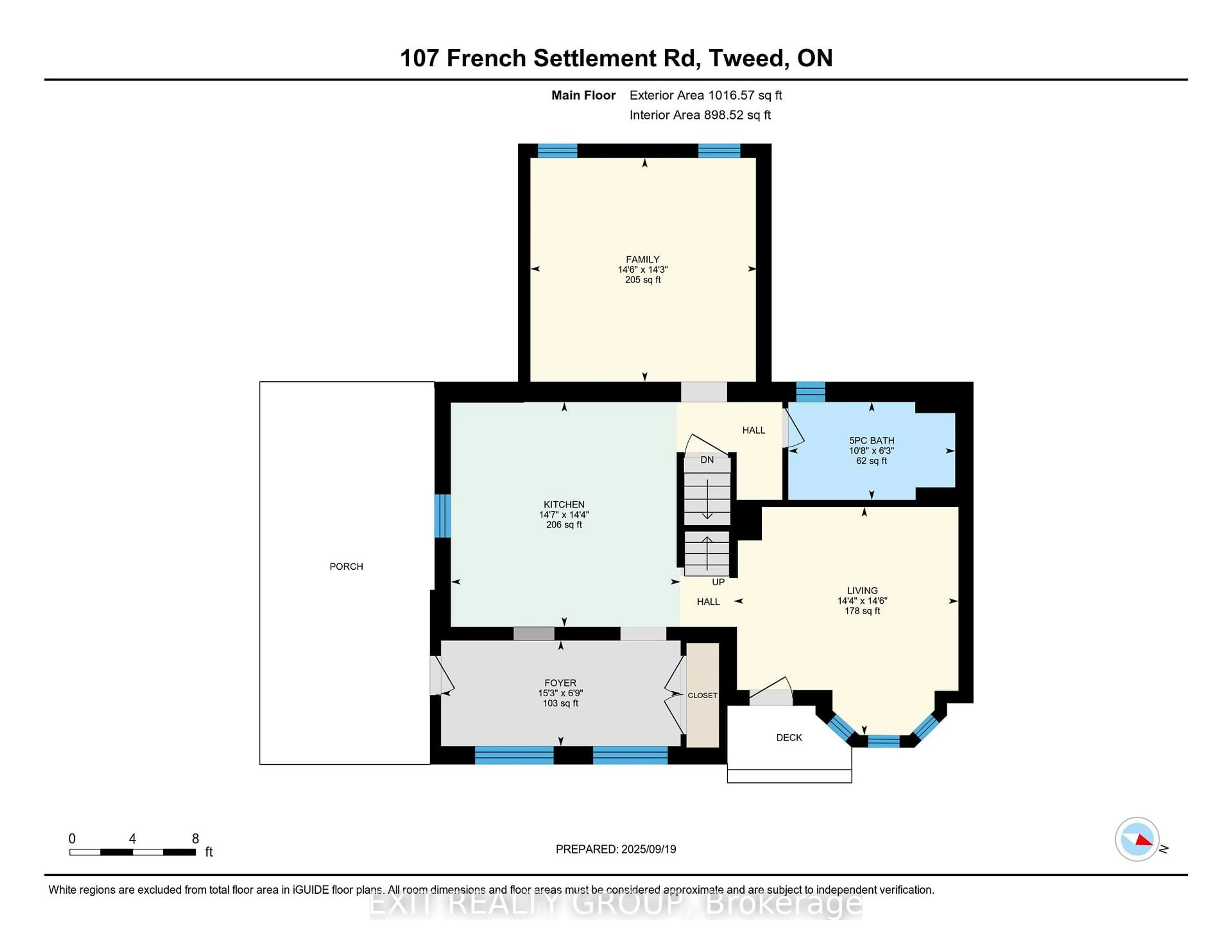 Floor plan for 107 French Settlement Rd, Tweed Ontario K0K 3J0