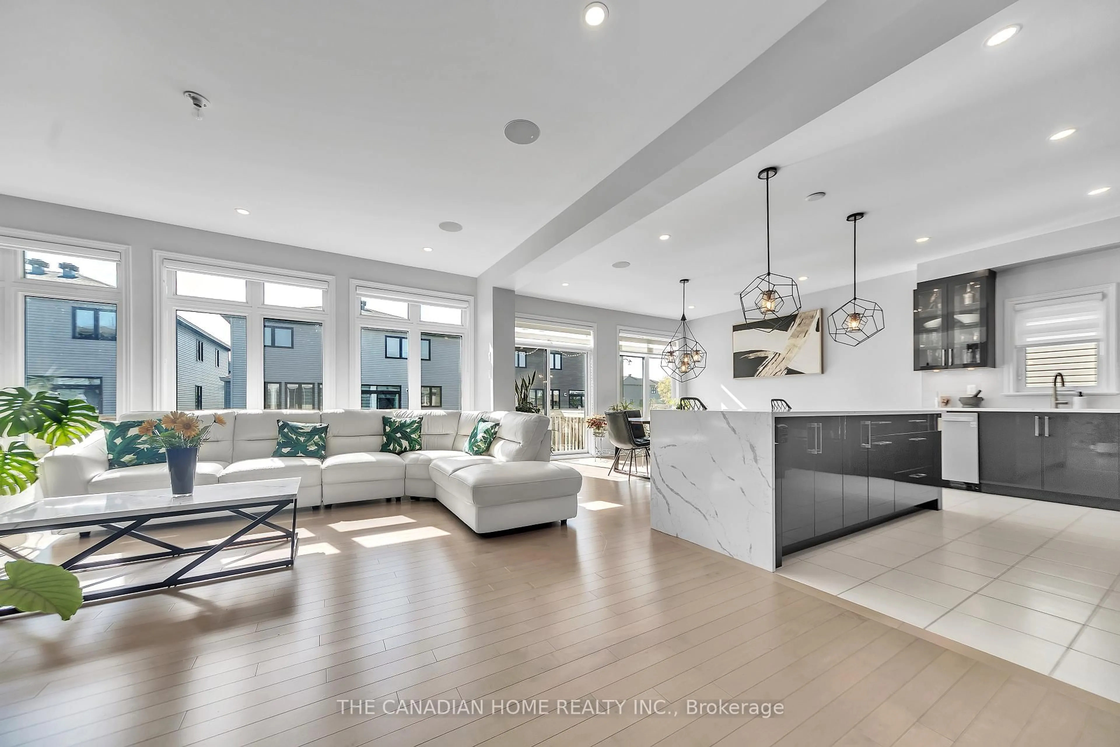 Open concept kitchen, unknown for 711 Moonflower Cres, Ottawa Ontario K1T 0X8