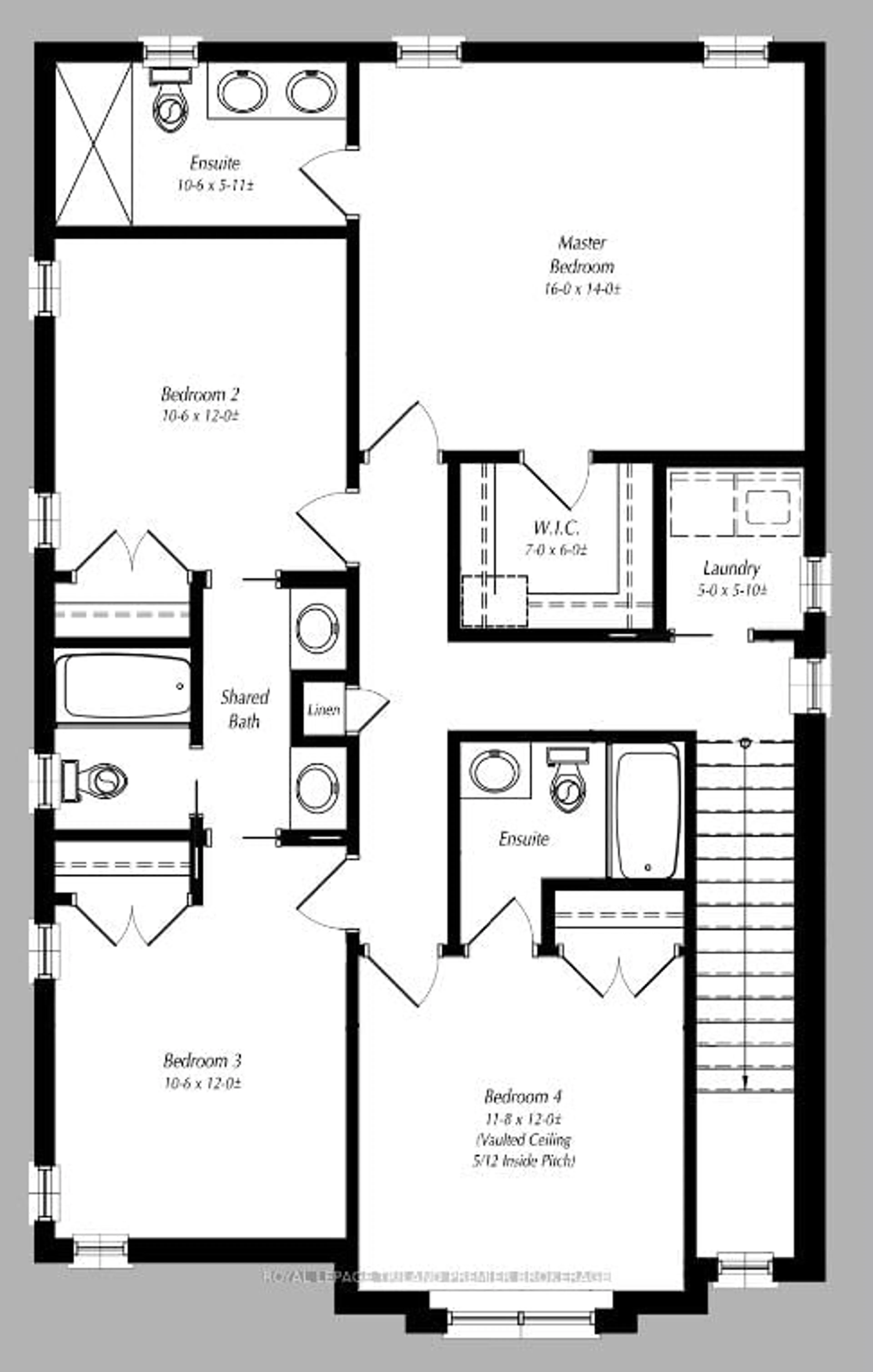 Floor plan for 4346 SAGEBRUSH Cres, London South Ontario N6P 0H7