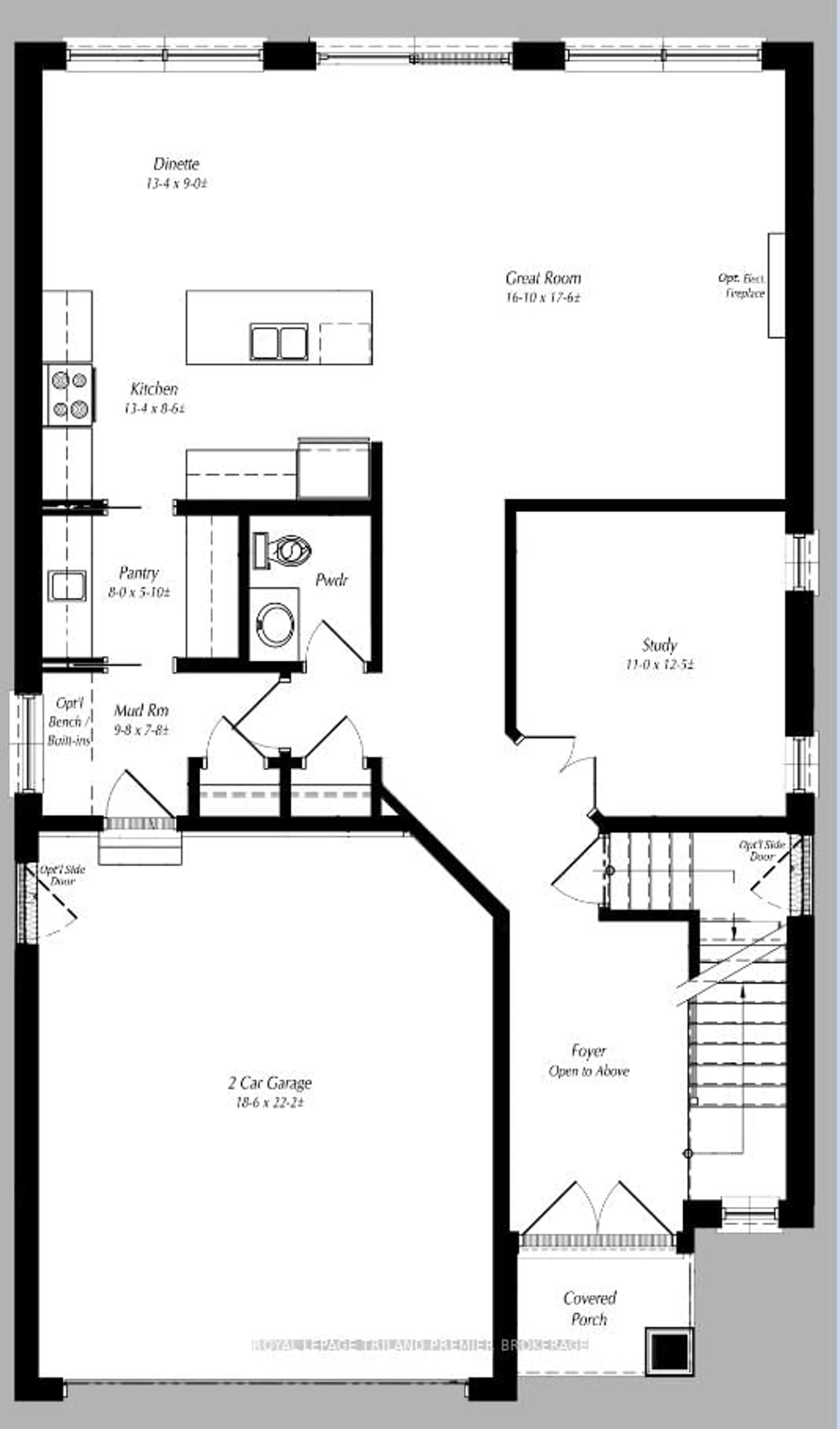 Floor plan for 4338 SAGEBRUSH Cres, London South Ontario N6P 0H7
