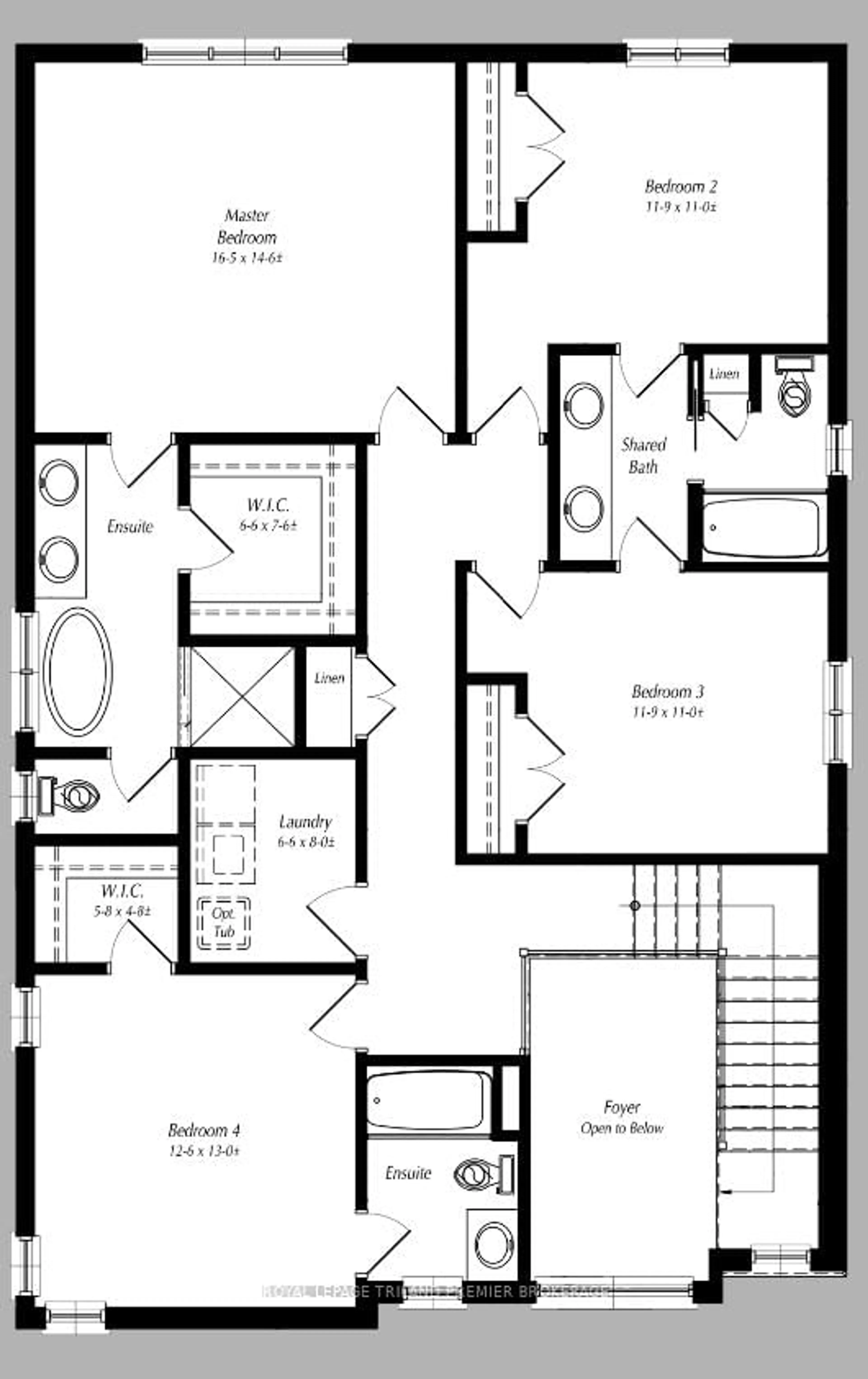 Floor plan for 4338 SAGEBRUSH Cres, London South Ontario N6P 0H7