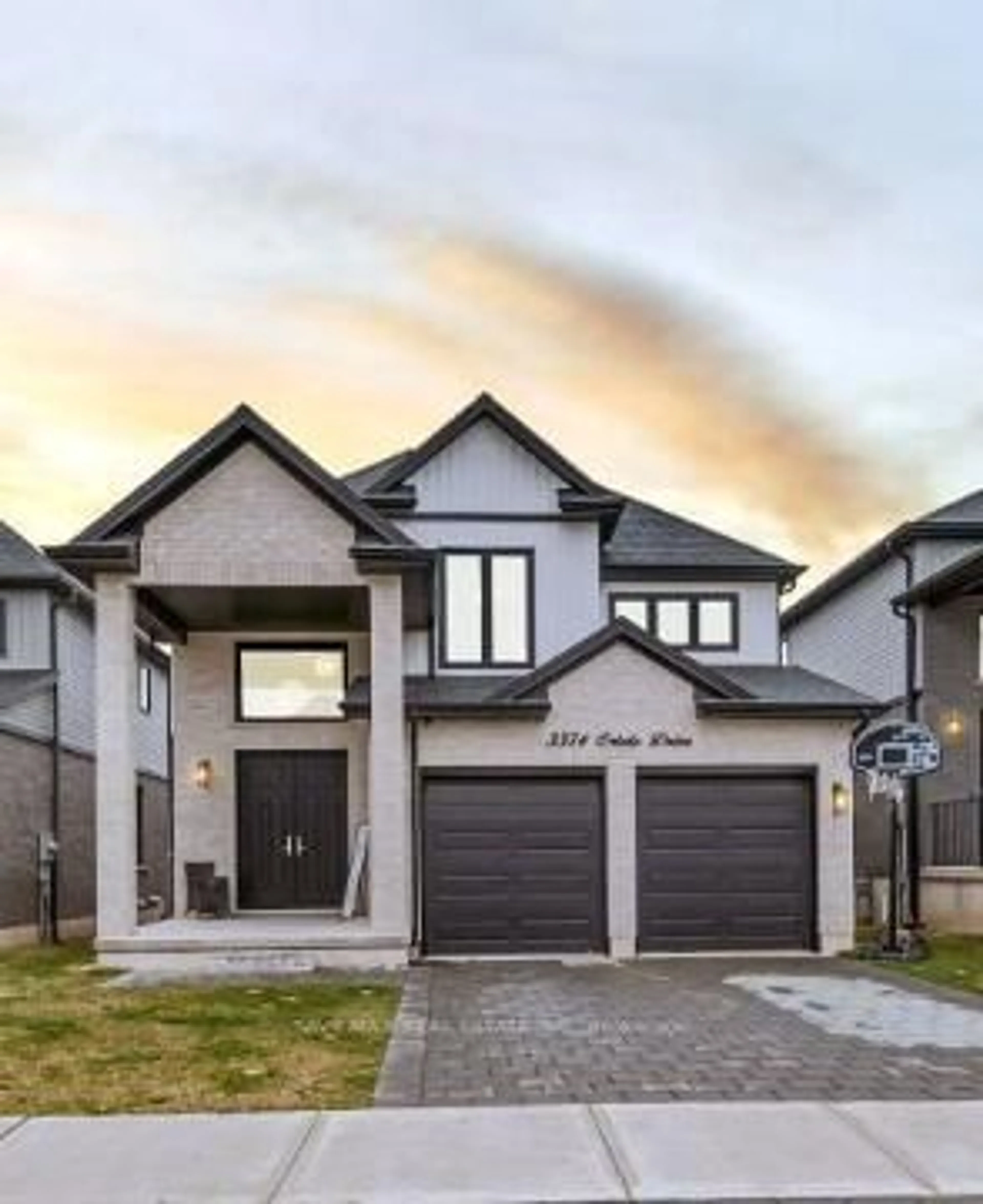 Home with brick exterior material, street for 3374 Oriole Dr, London South Ontario N6M 0K1