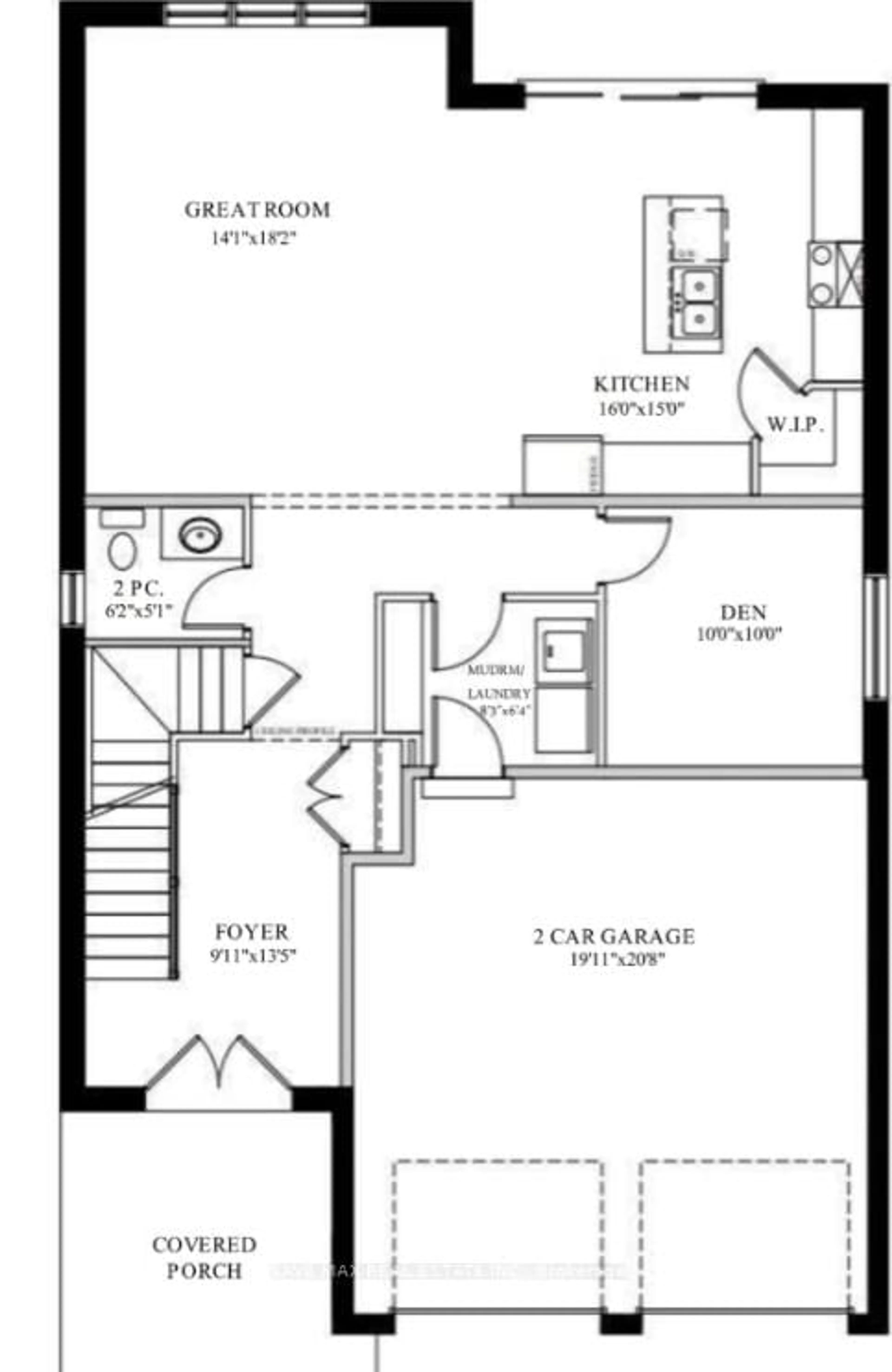 Floor plan for 3374 Oriole Dr, London South Ontario N6M 0K1