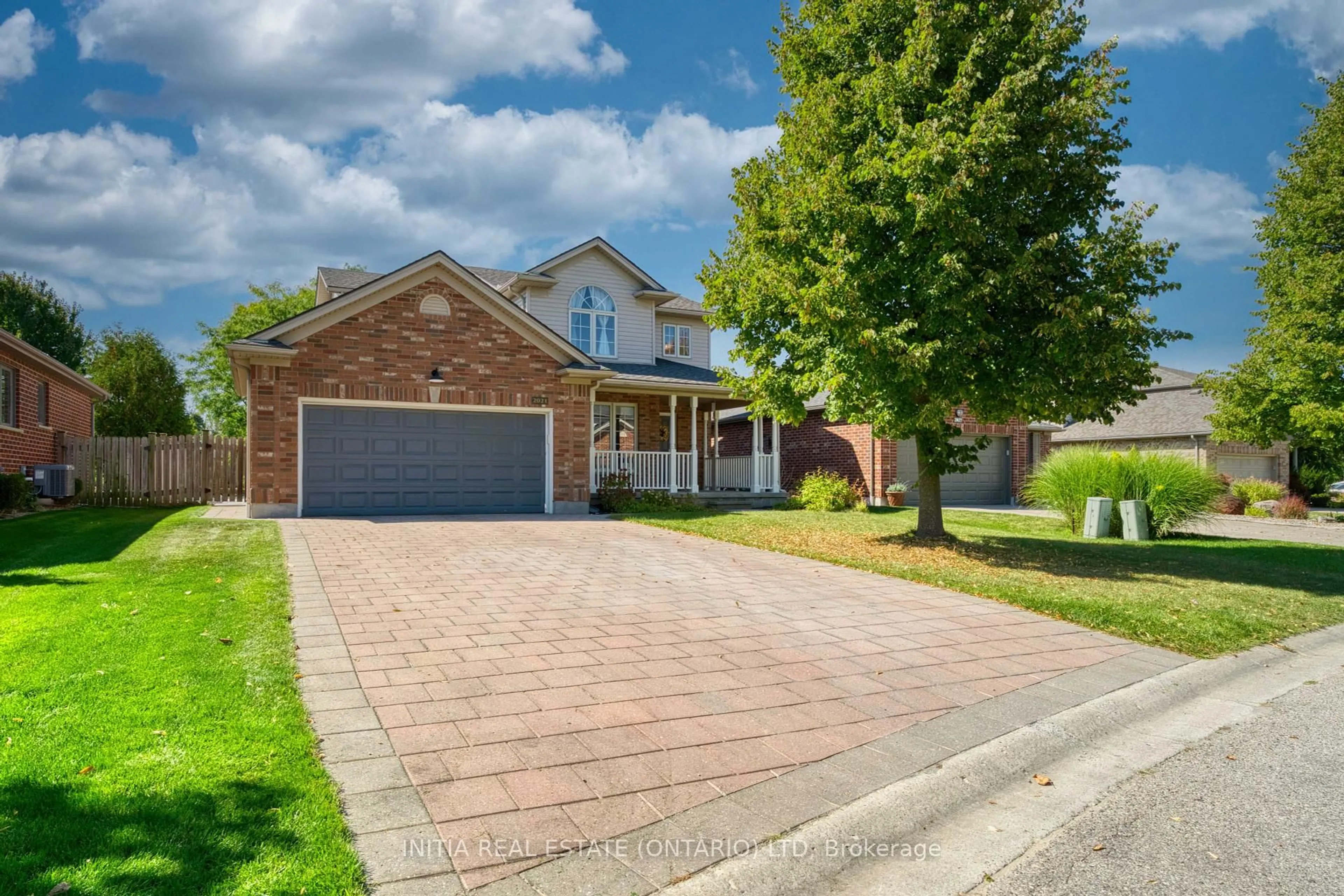Home with brick exterior material, street for 2021 Lumb Crt, London North Ontario N6G 5J4