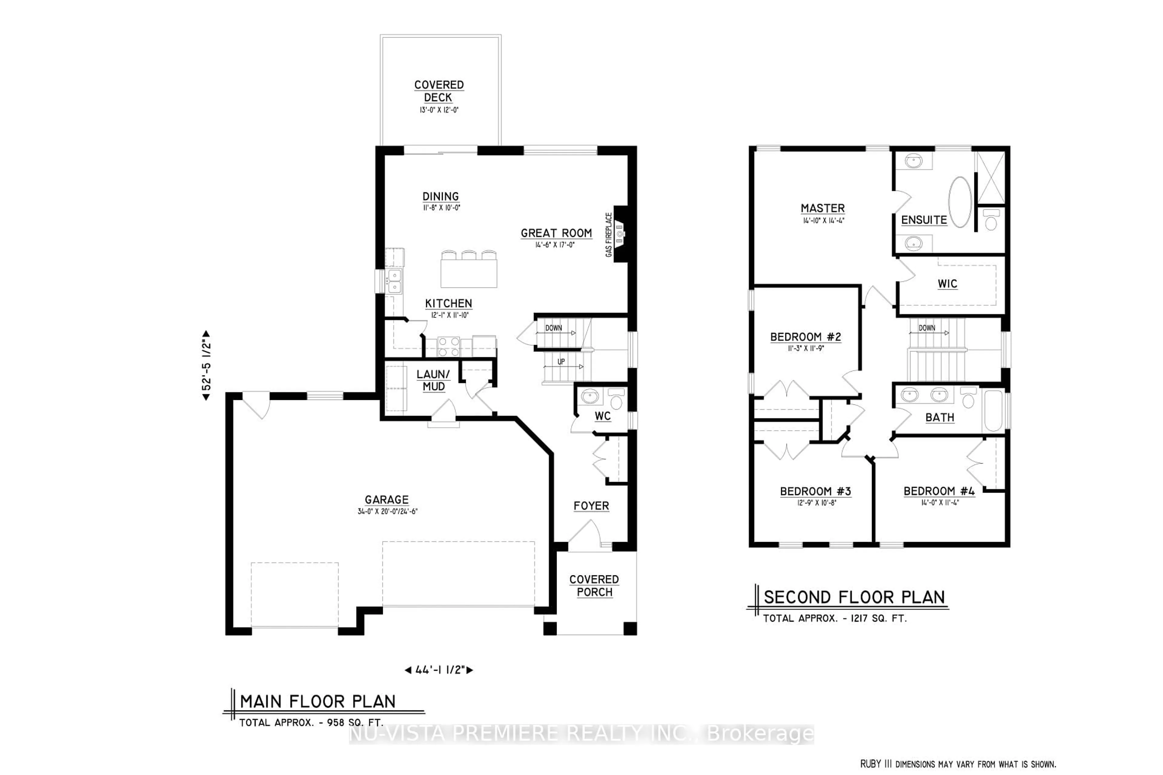 Floor plan for 151 Watts Dr, Lucan Biddulph Ontario N0M 2J0
