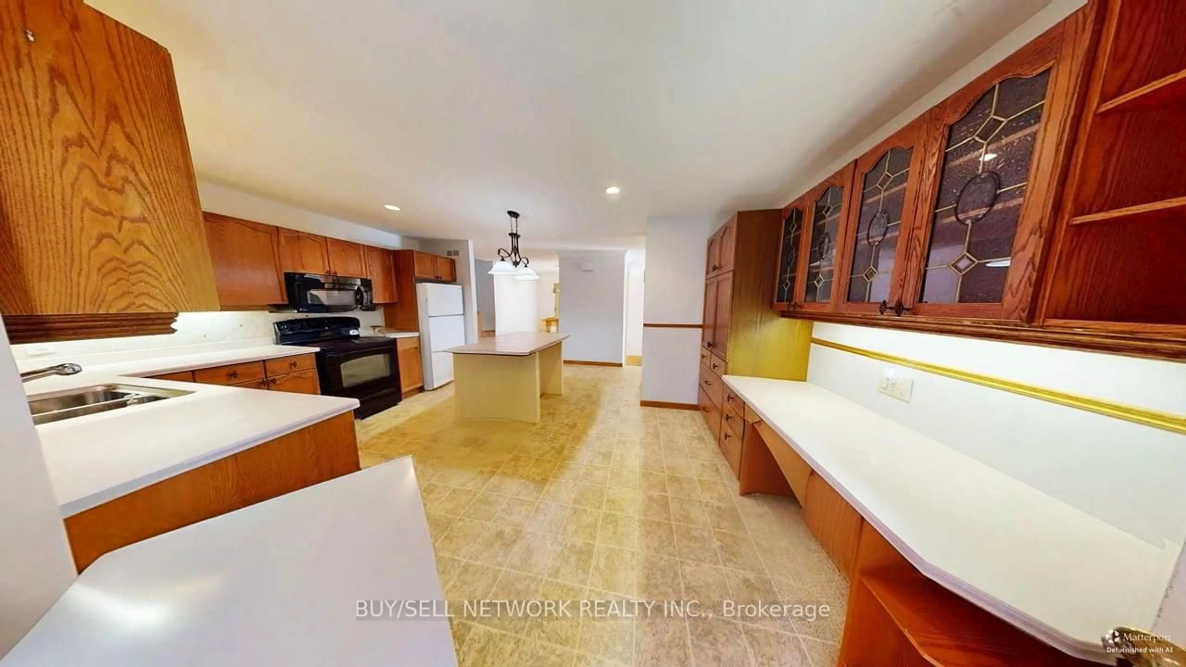 Open concept kitchen, ceramic/tile floor for 47 Parr Tr, Selwyn Ontario K0L 2H0