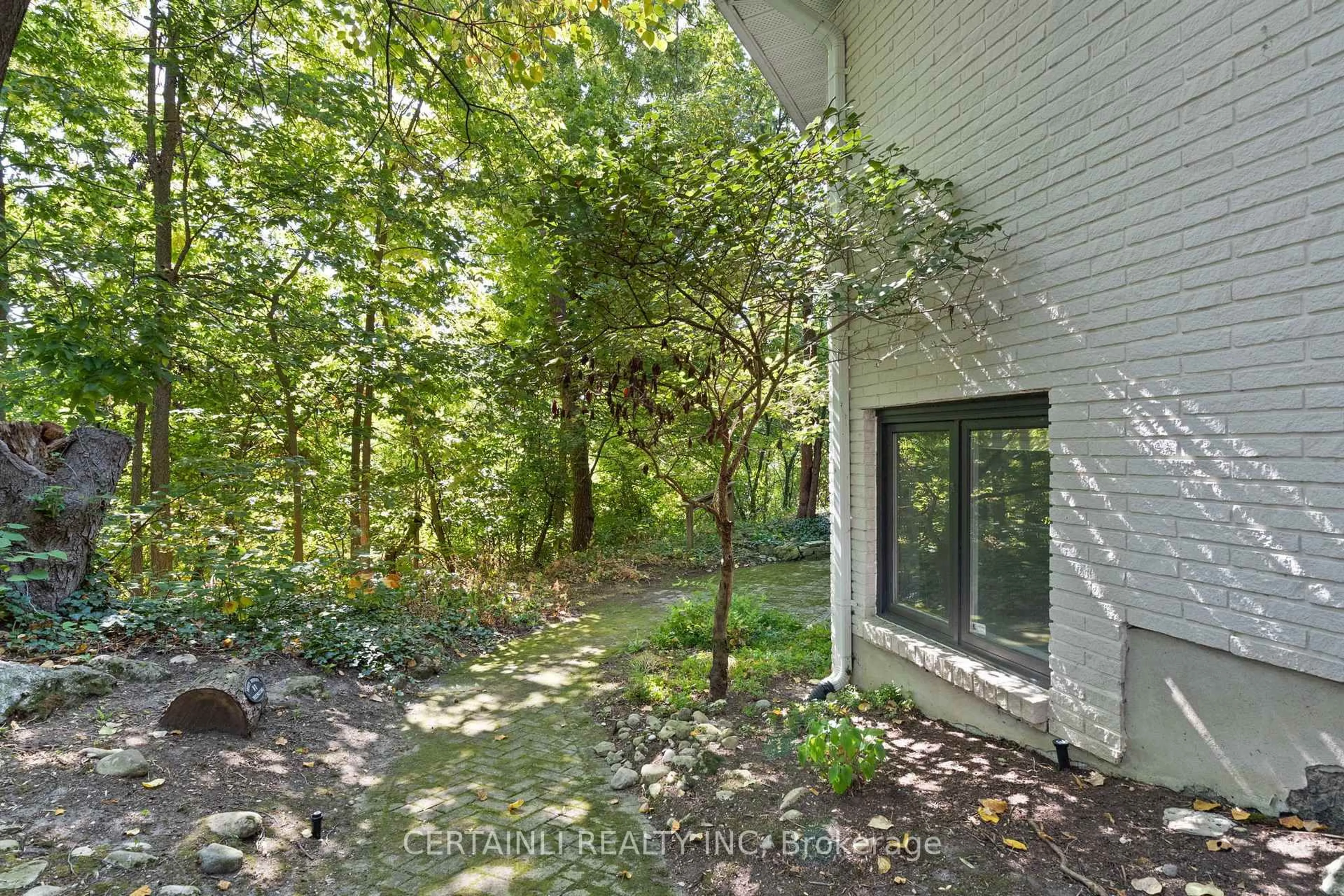 Patio, forest/trees view for 10 Mackellar Ave #5, London North Ontario N6H 5C5