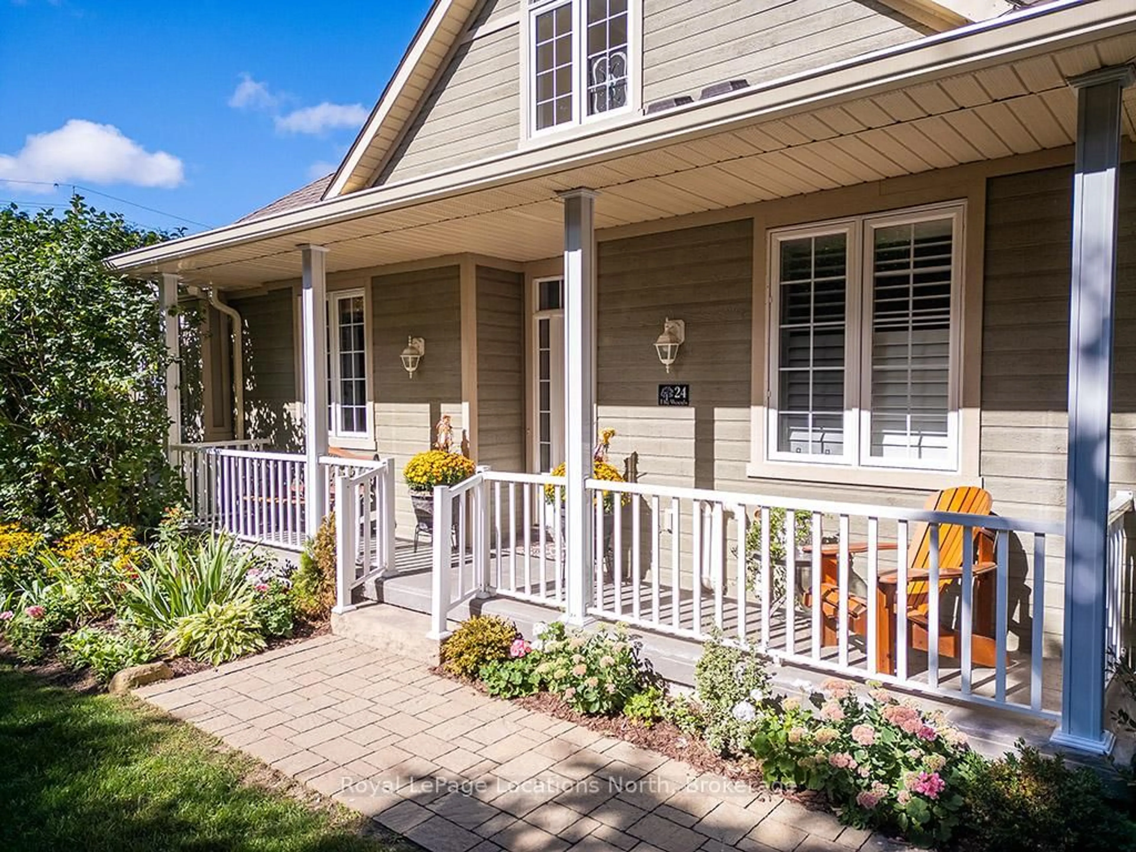 Home with vinyl exterior material, street for 110 Napier St #24, Blue Mountains Ontario N0H 2P0