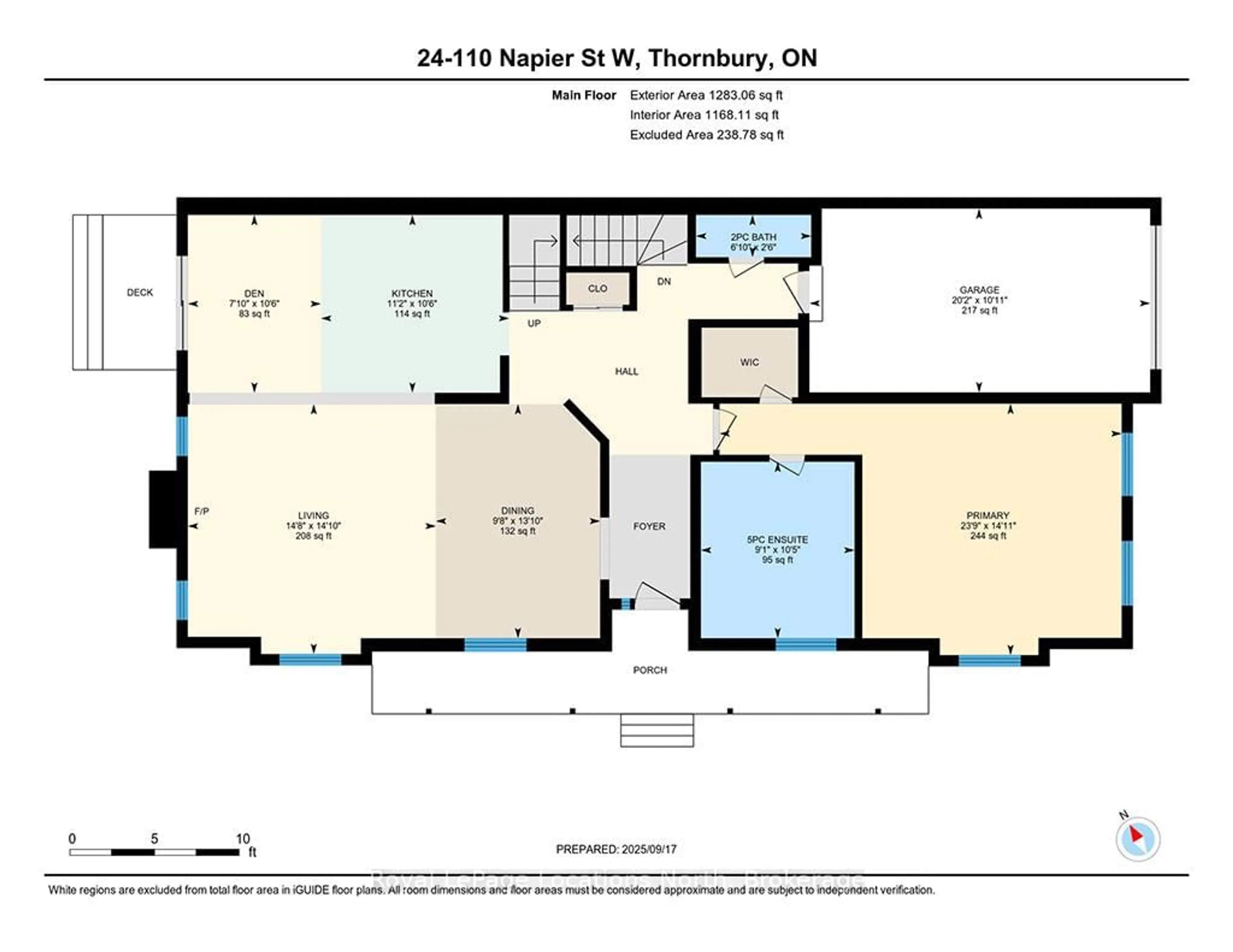 Floor plan for 110 Napier St #24, Blue Mountains Ontario N0H 2P0