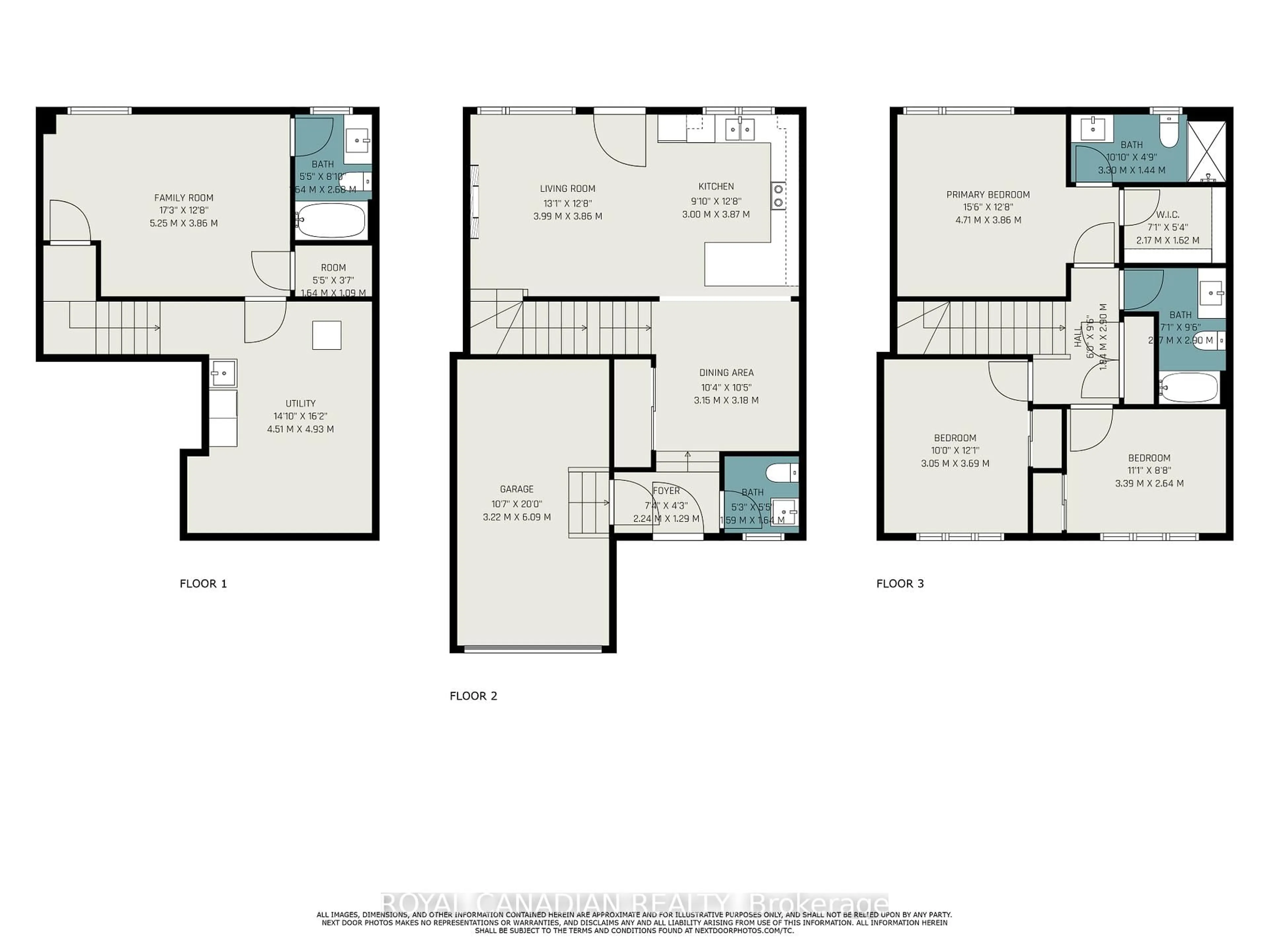 Floor plan for 93 Pizzicato St, Ottawa Ontario K1W 0S3