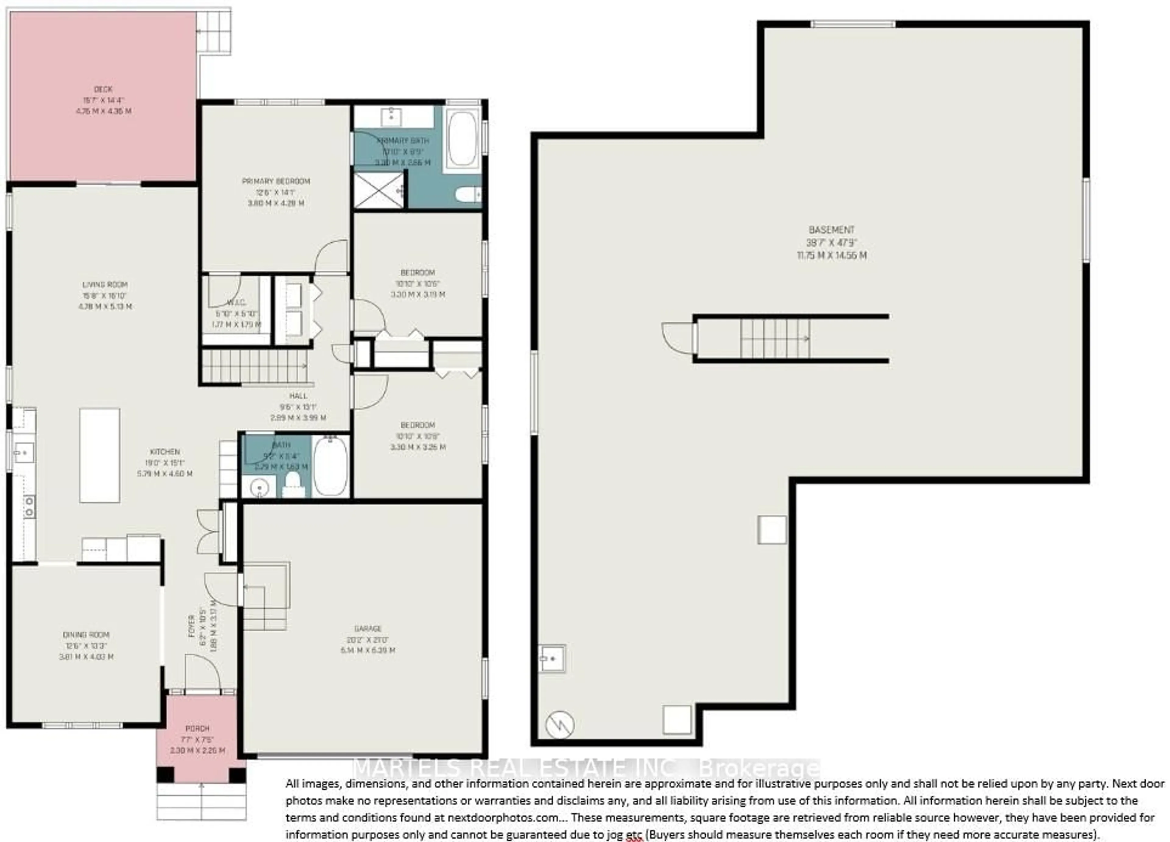Floor plan for 356 Zircon St, Clarence-Rockland Ontario K4K 0H8