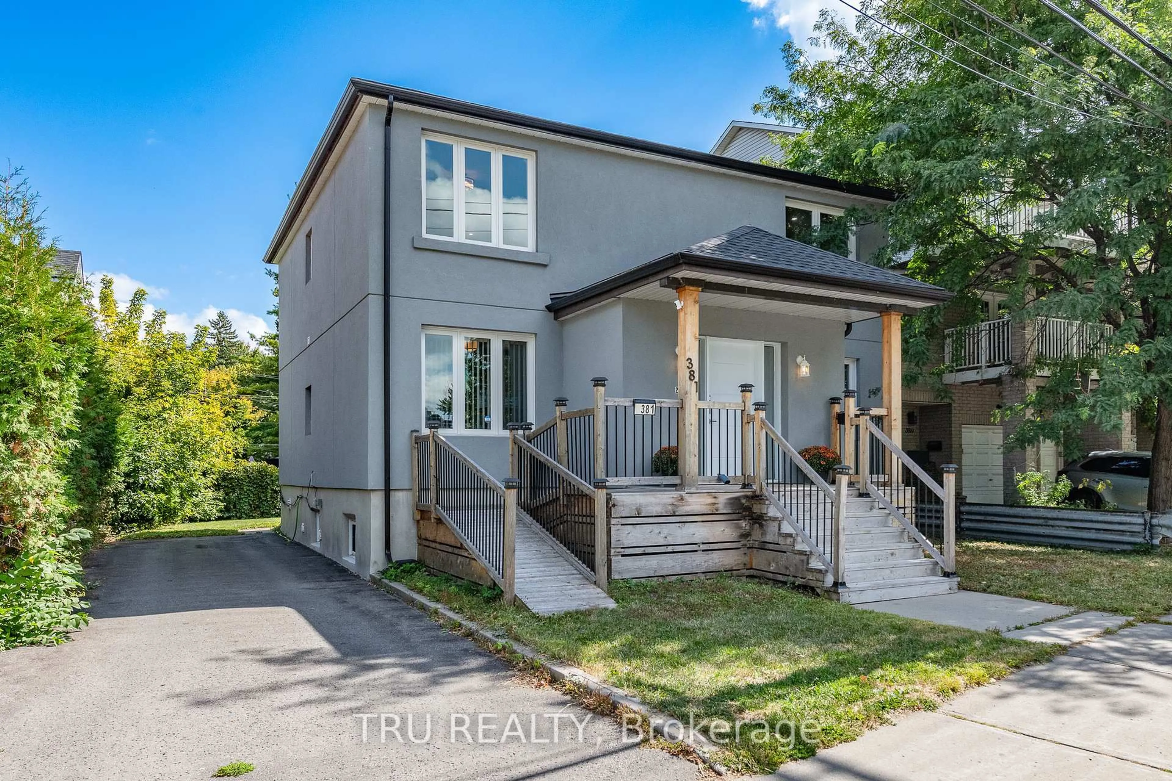 Home with brick exterior material, street for 381 North River Rd, Ottawa Ontario K1L 8C3