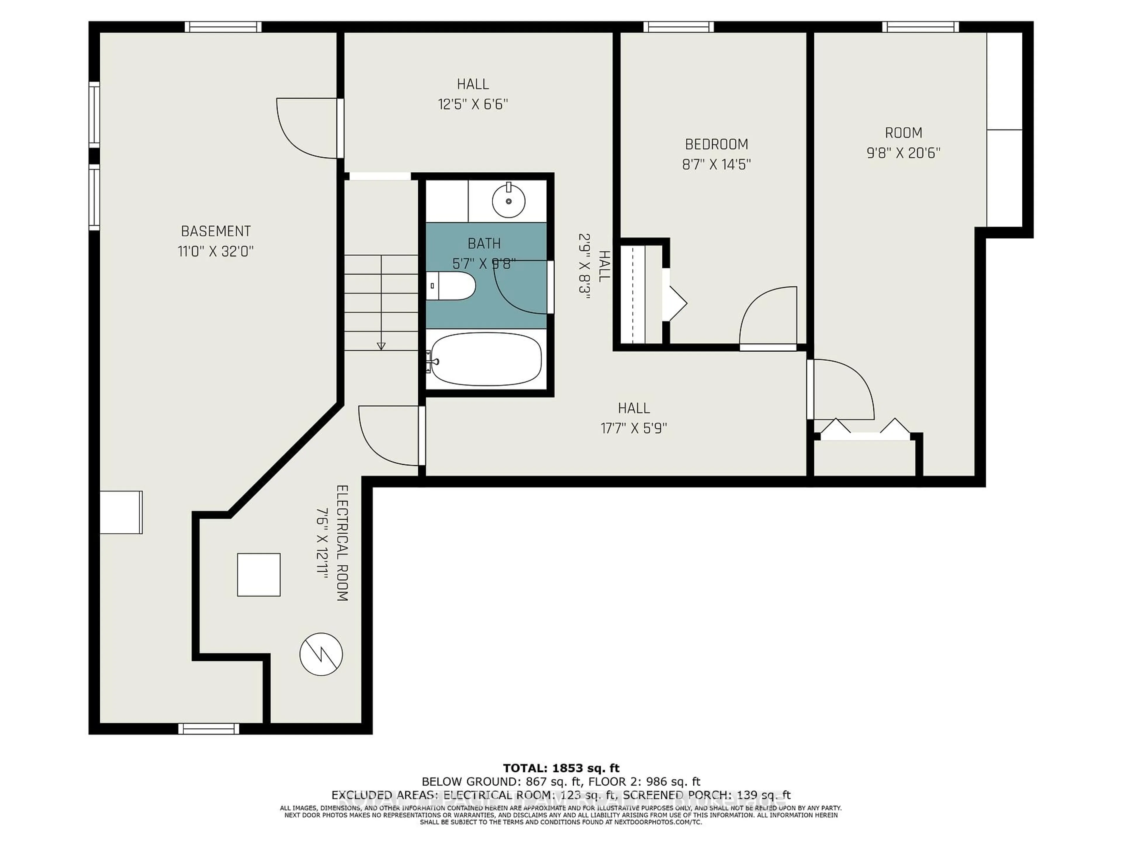 Floor plan for 1285 Fellows Rd, Ottawa Ontario K2C 2V8