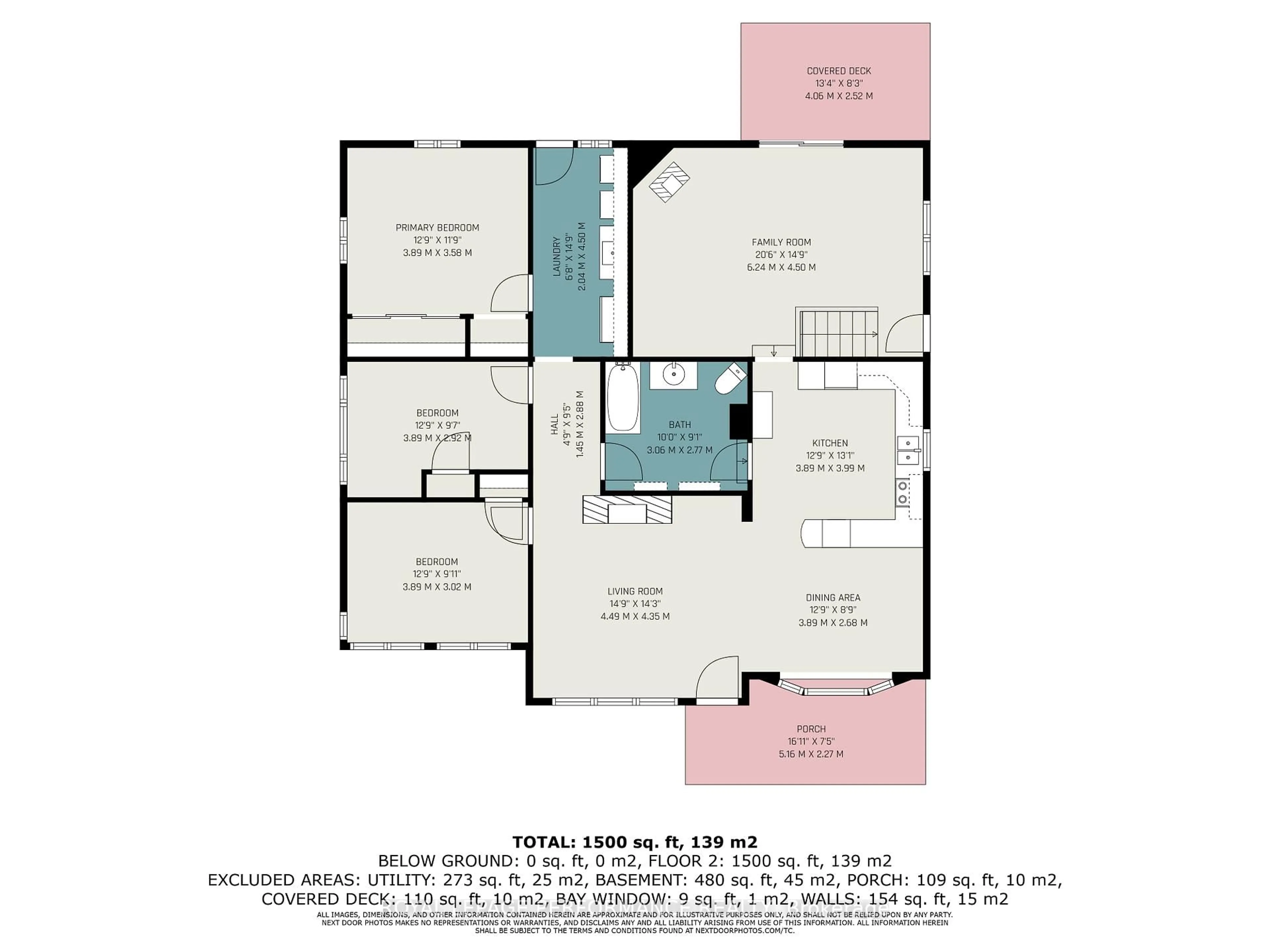 Floor plan for 724 St Antoine St, Cornwall Ontario K6H 7G9