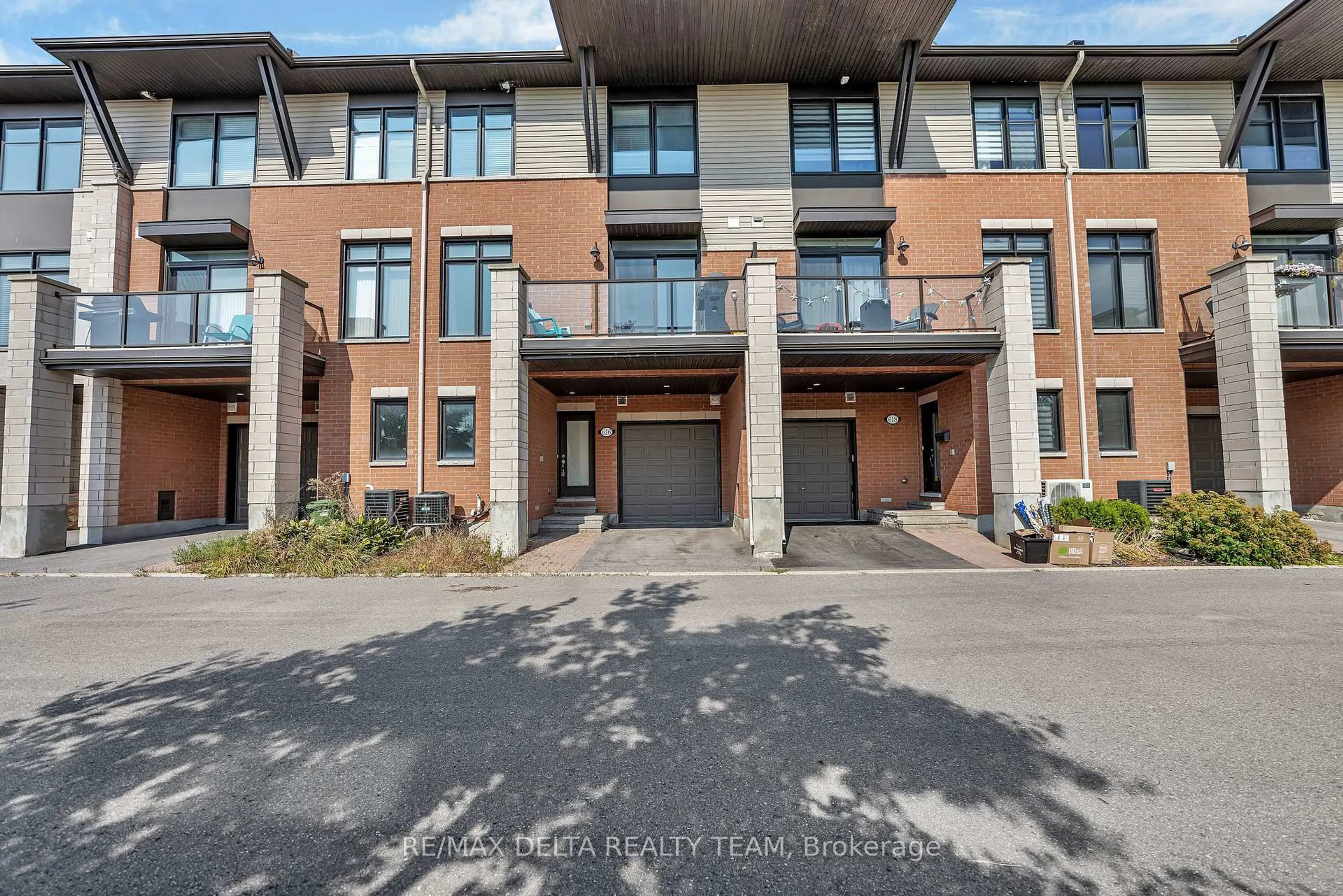 Home with brick exterior material, street for 616 Chaperal Private, Ottawa Ontario K4A 0Y2