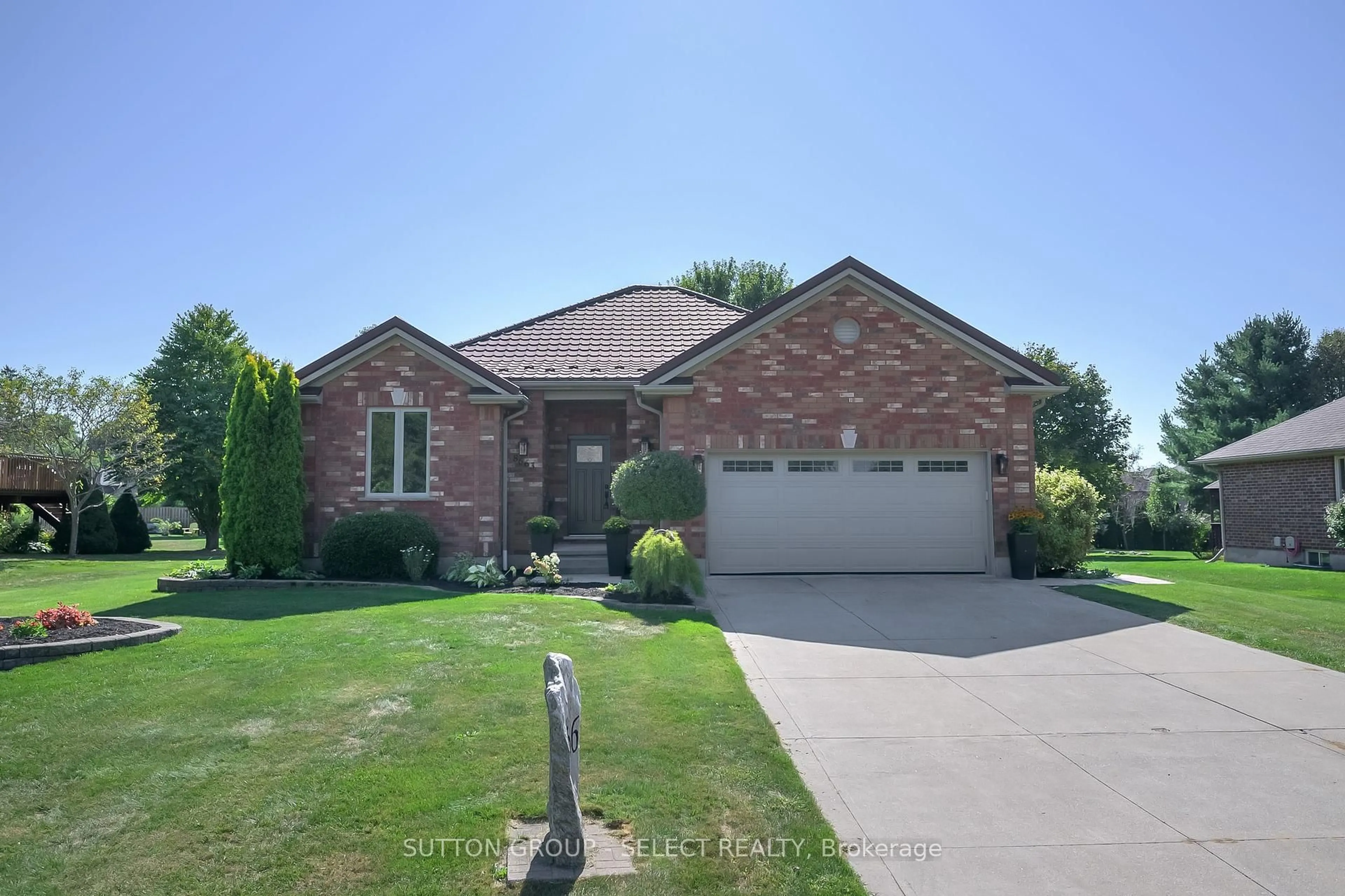 Home with brick exterior material, street for 8663 Parkhouse Dr, Strathroy-Caradoc Ontario N0L 1W0