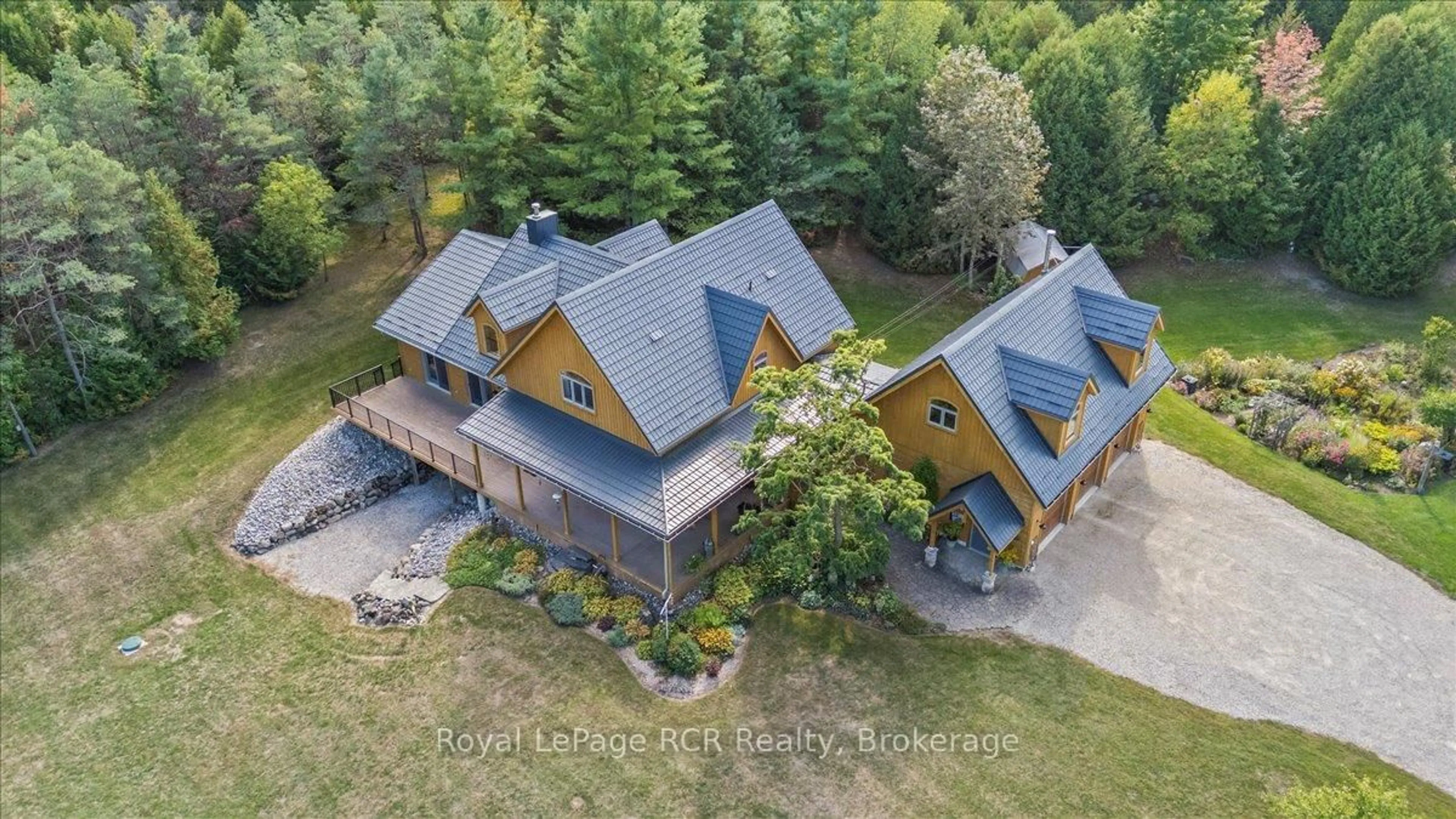 A pic from outside/outdoor area/front of a property/back of a property/a pic from drone, building for 133195 Allan Park Rd, West Grey Ontario N4N 3B8