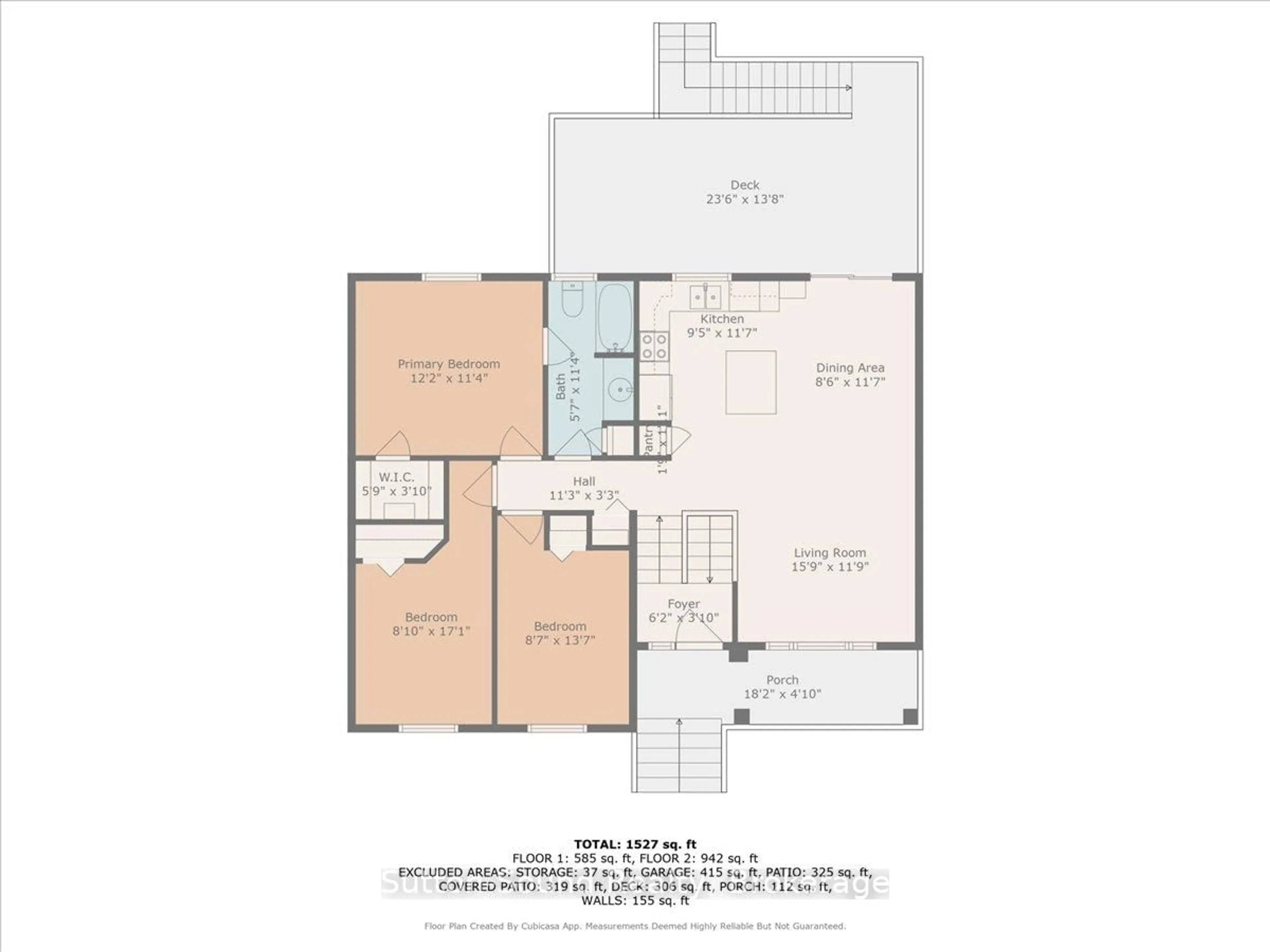 Floor plan for 224 2ND St, Owen Sound Ontario N4K 0A6