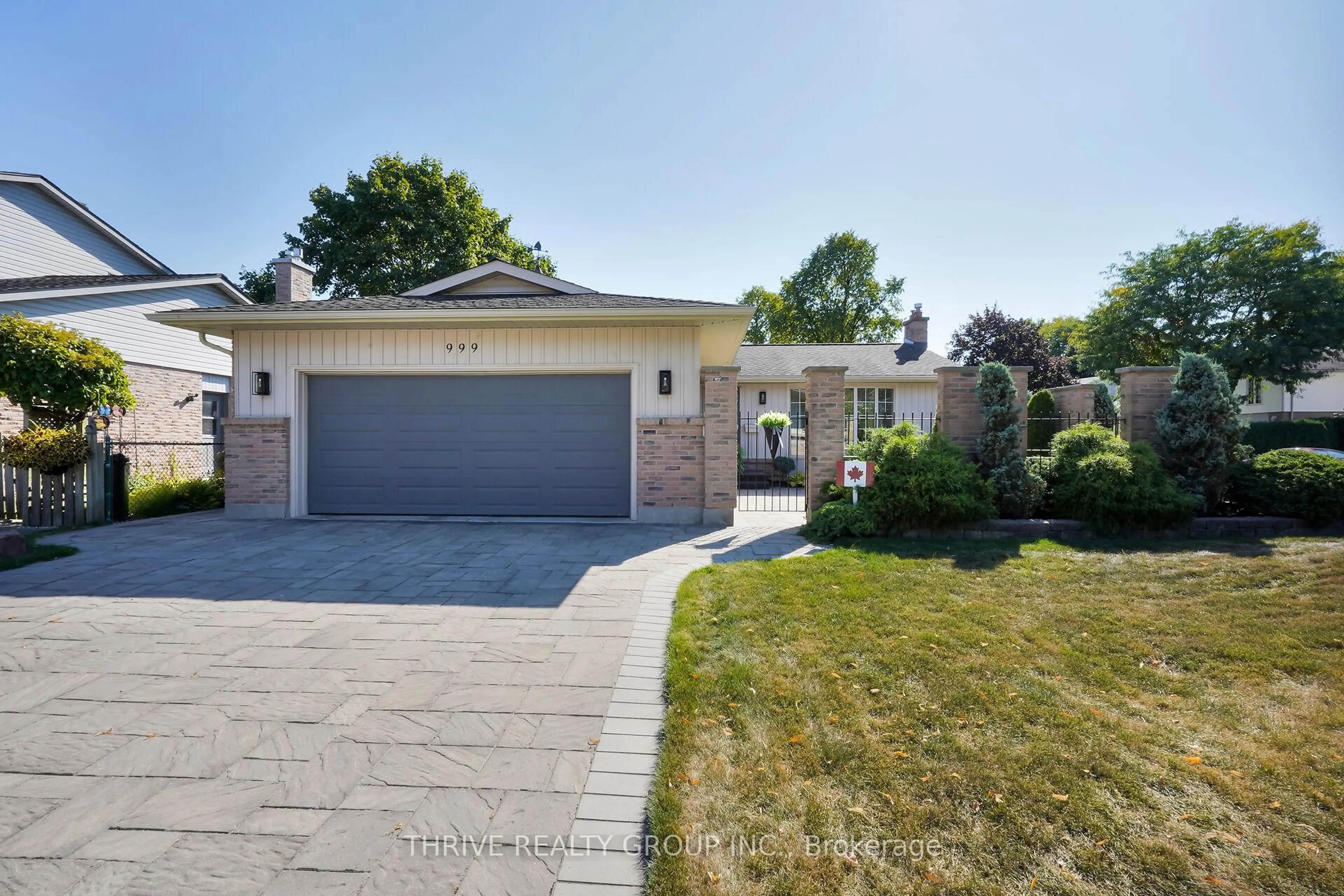 Home with brick exterior material, street for 999 Farnham Rd, London South Ontario N6K 1S3