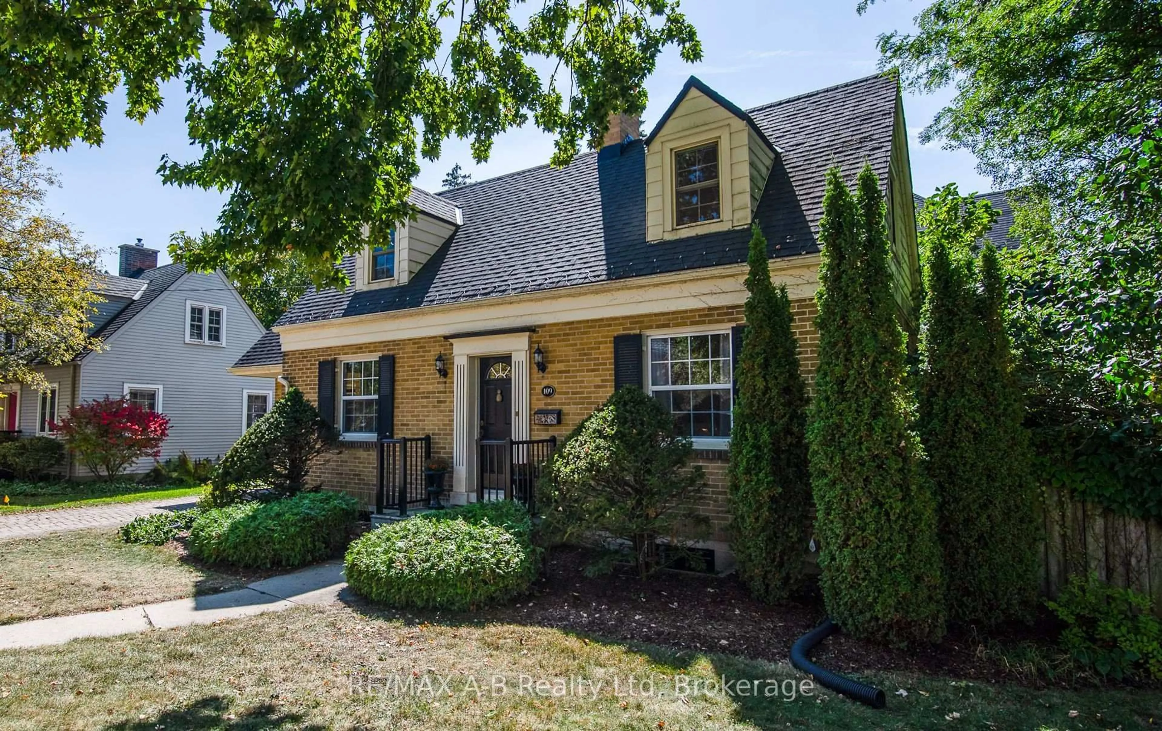 Home with brick exterior material, street for 109 Avon St, Stratford Ontario N5A 5N6