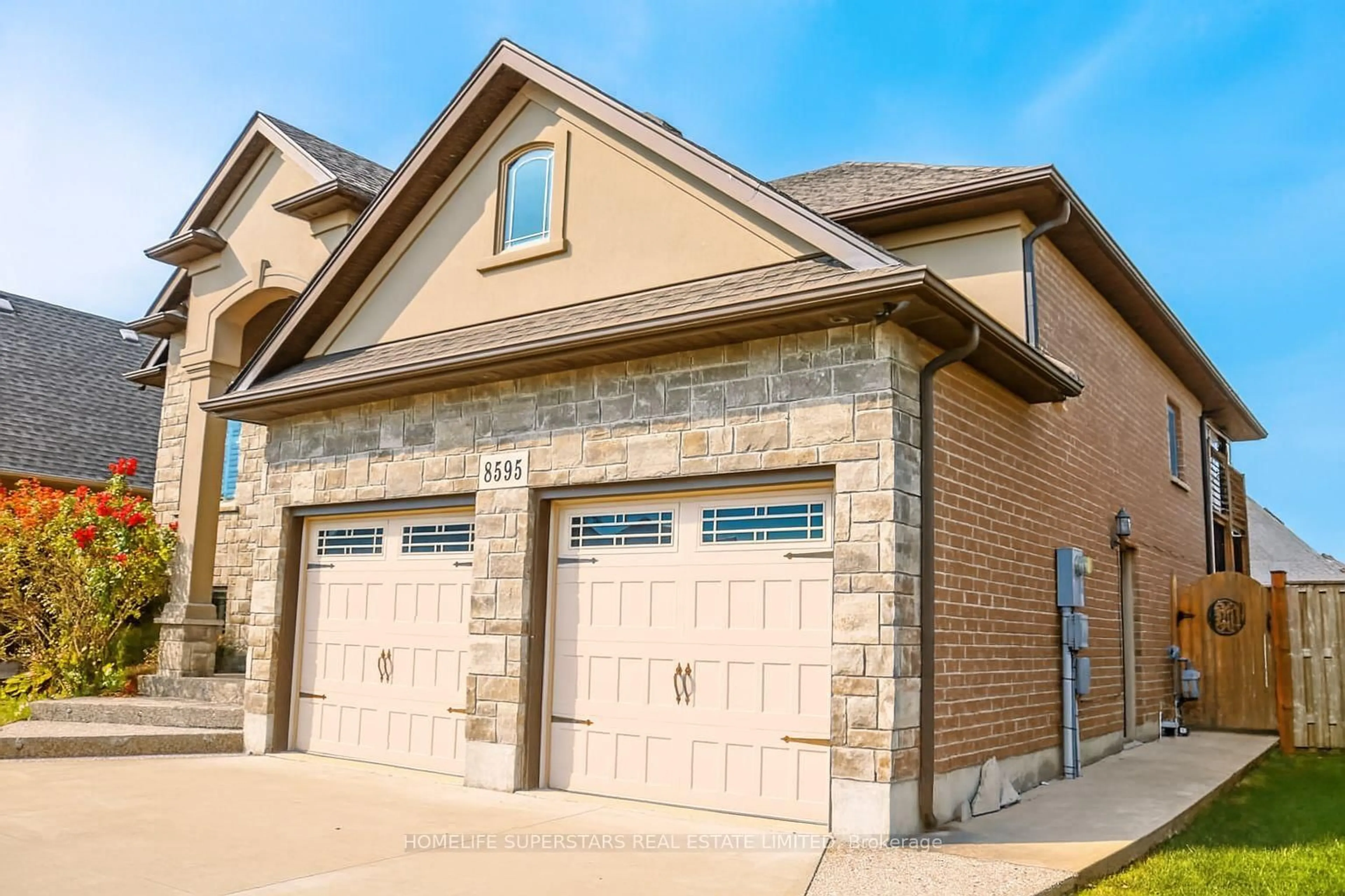 Home with brick exterior material, street for 8595 Angie Dr, Niagara Falls Ontario L2H 0M9