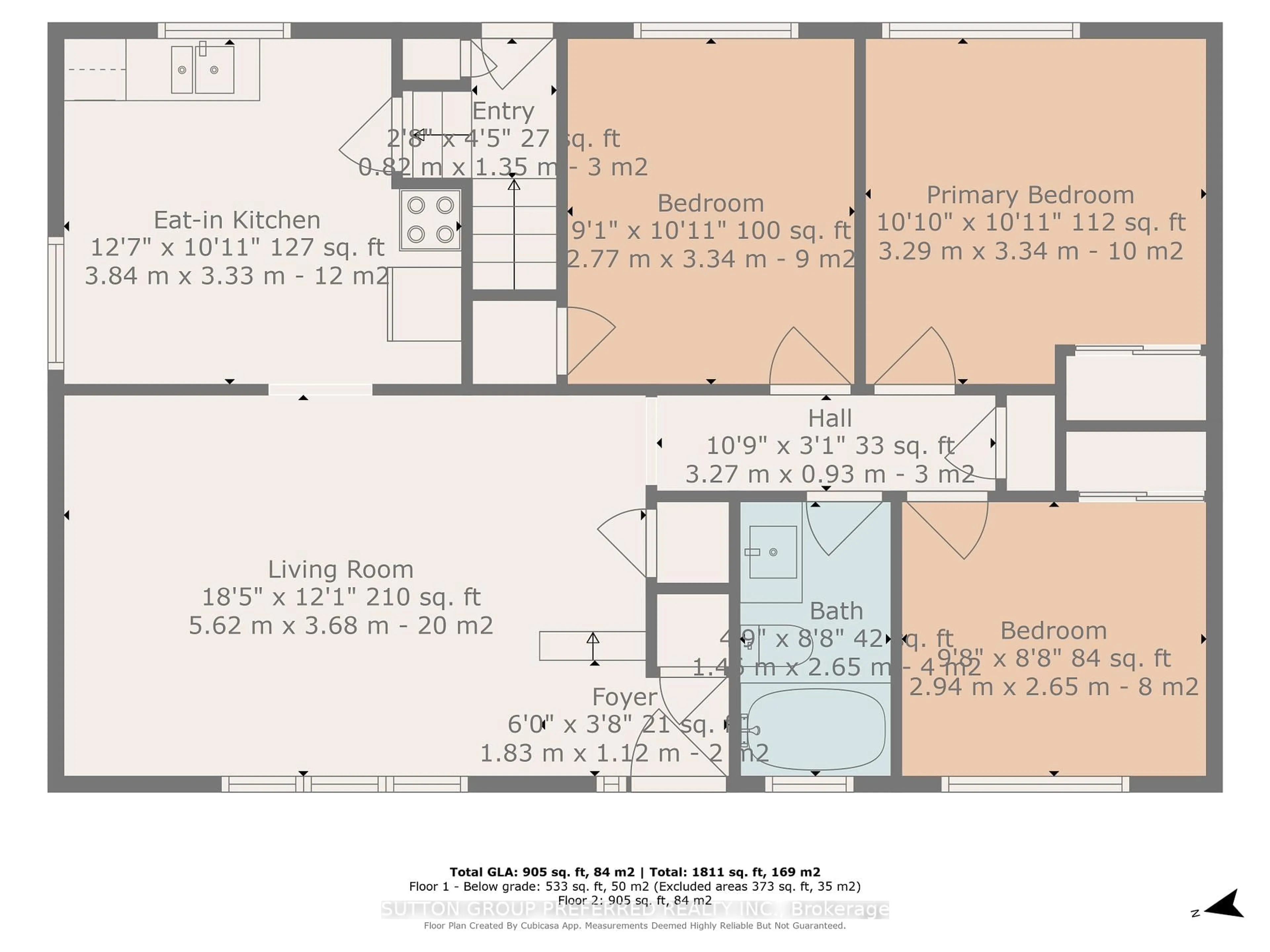 Floor plan for 1085 Chippewa Dr, London East Ontario N5V 2T8