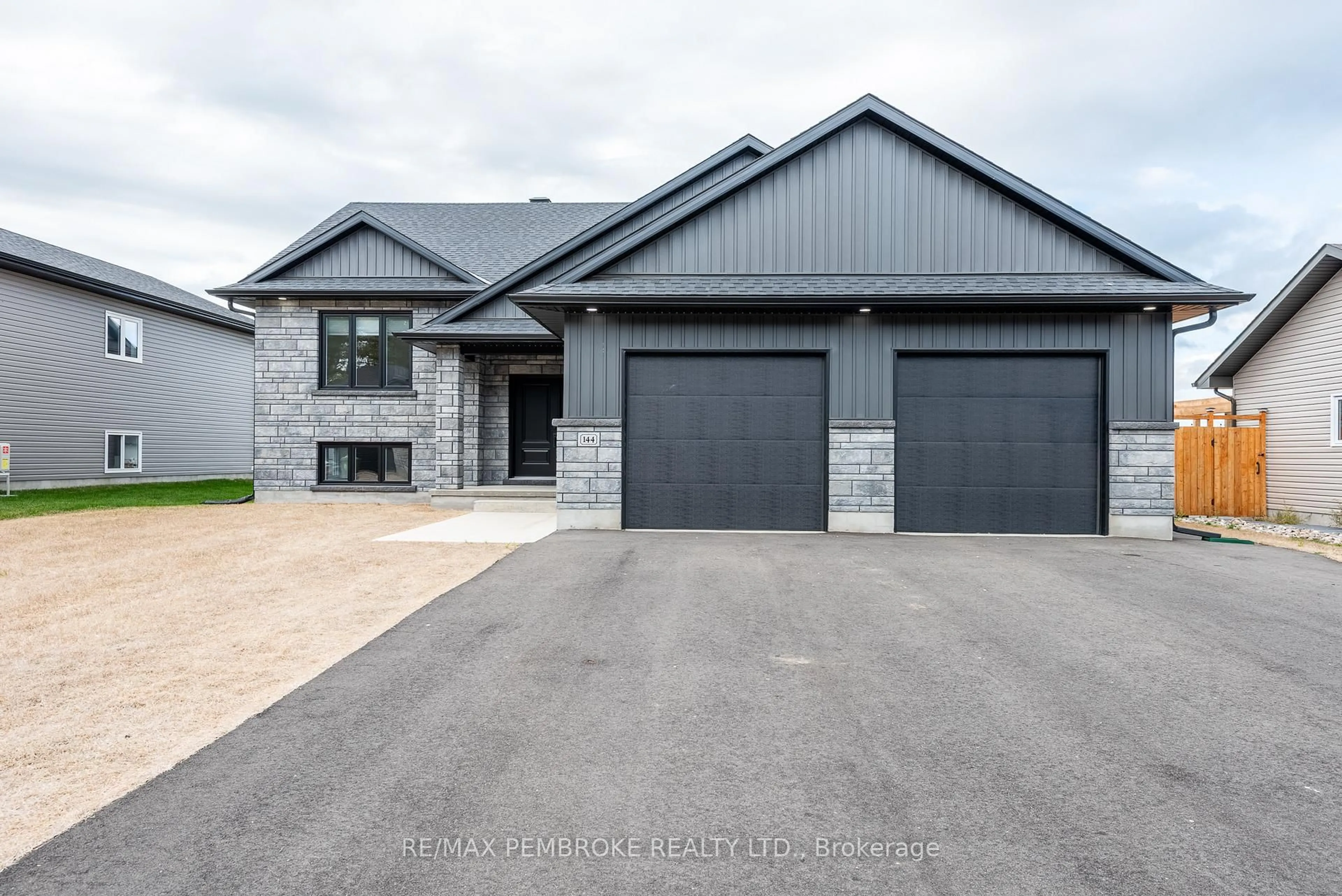 Home with brick exterior material, street for 144 Chad St, Petawawa Ontario K8H 0G8