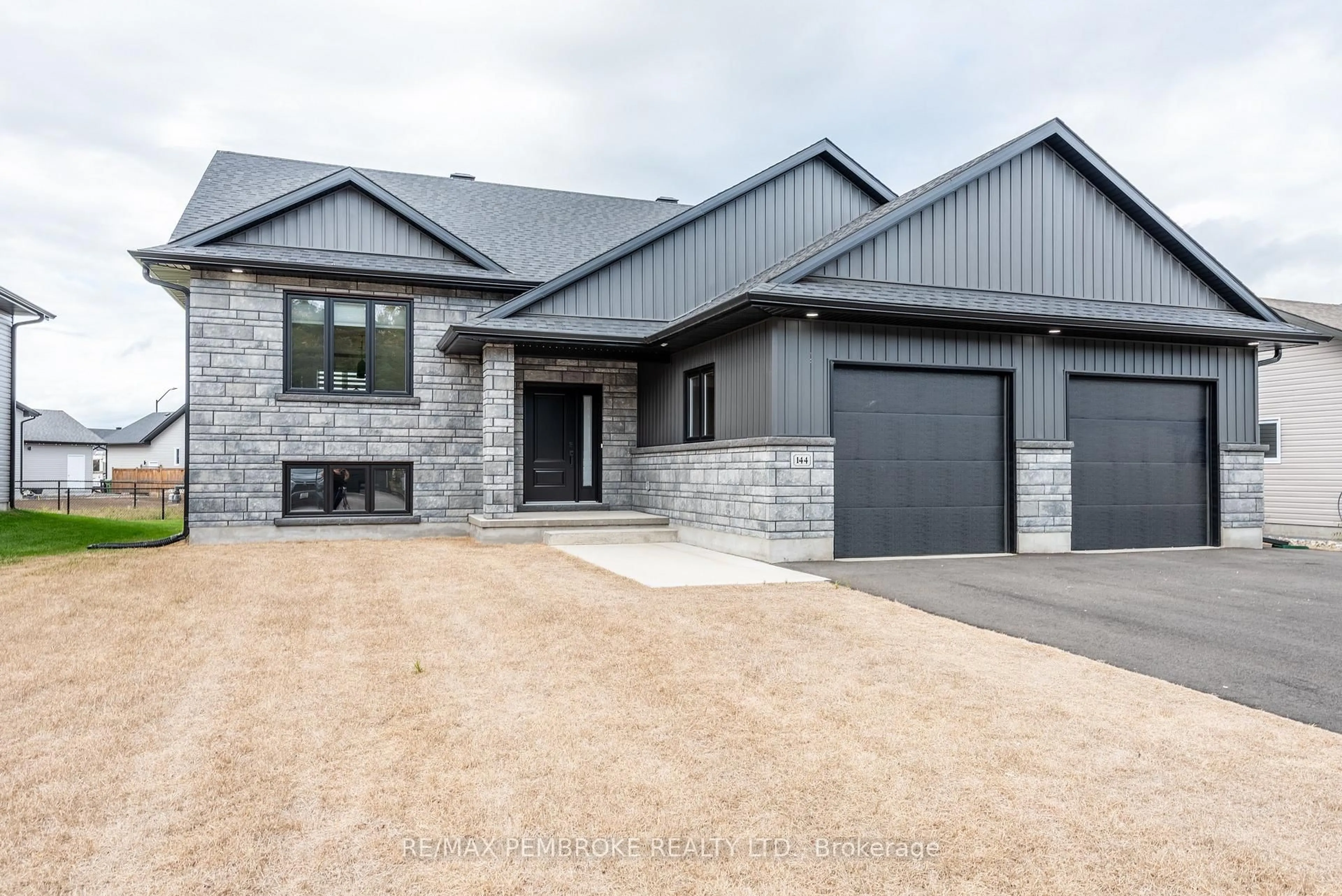 Home with brick exterior material, street for 144 Chad St, Petawawa Ontario K8H 0G8