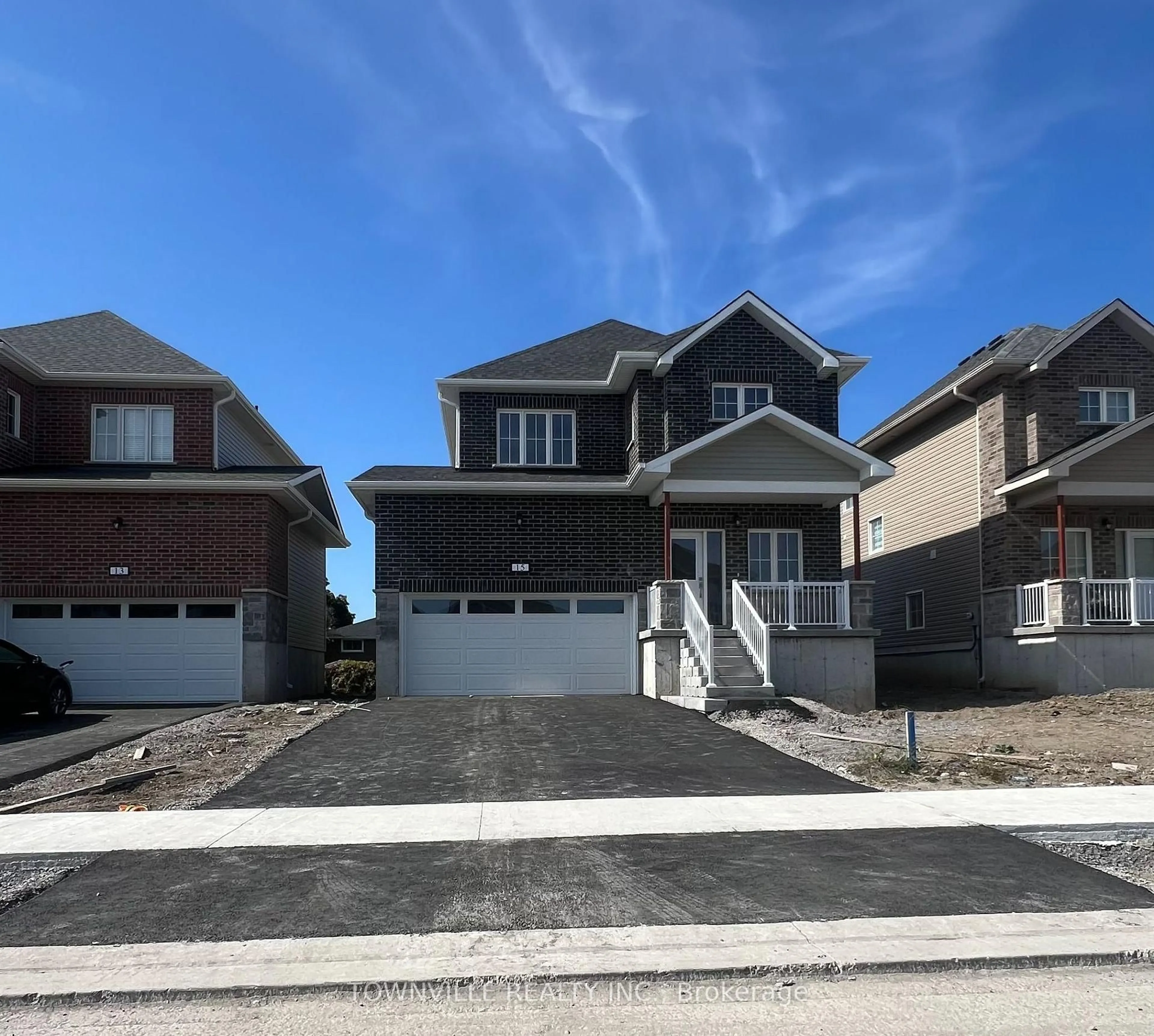 Home with vinyl exterior material, street for 15 Bradden Cres, Belleville Ontario K8N 0T8