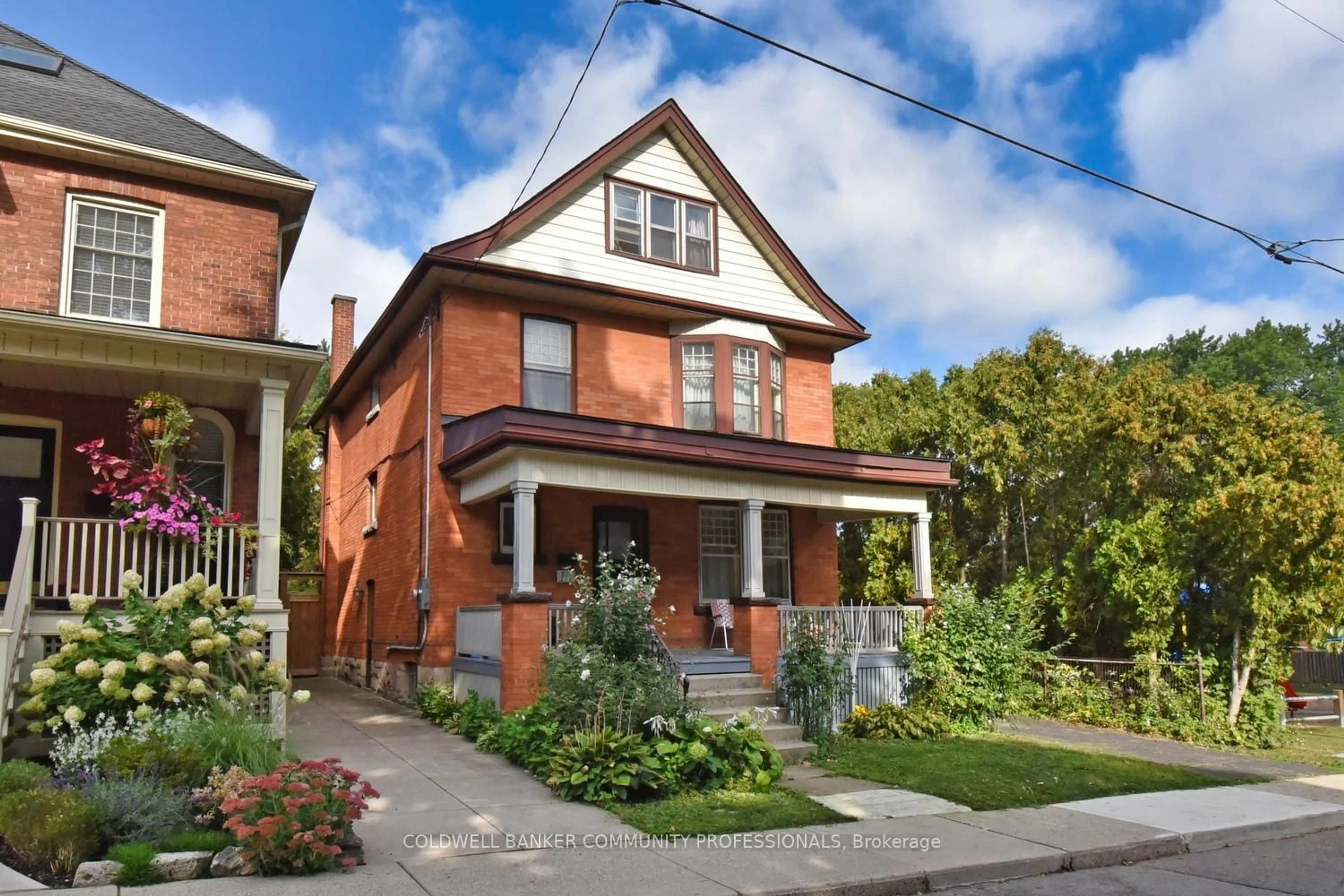Home with brick exterior material, street for 14 Spruceside Ave, Hamilton Ontario L8P 3Y3
