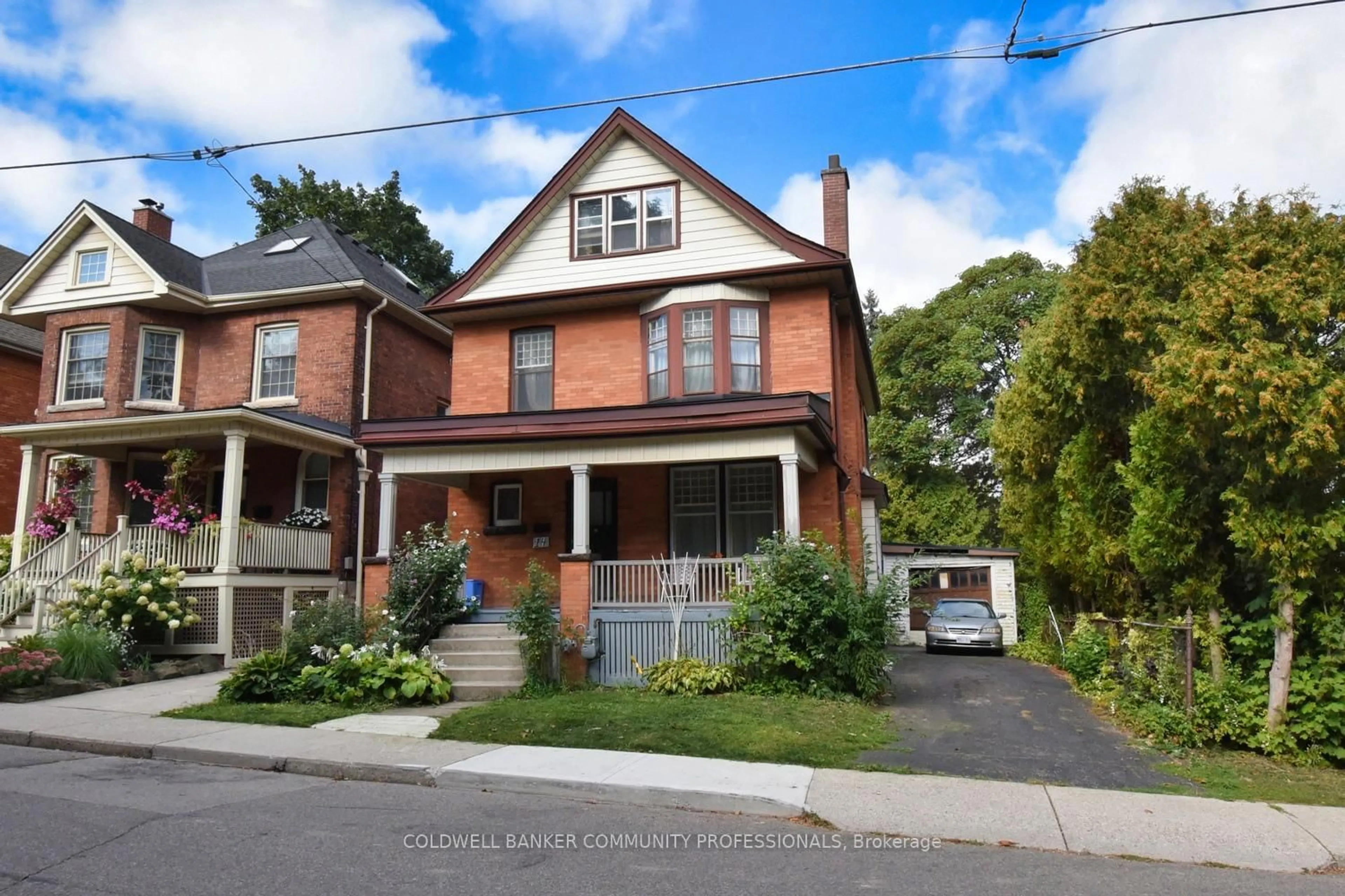 Home with brick exterior material, street for 14 Spruceside Ave, Hamilton Ontario L8P 3Y3