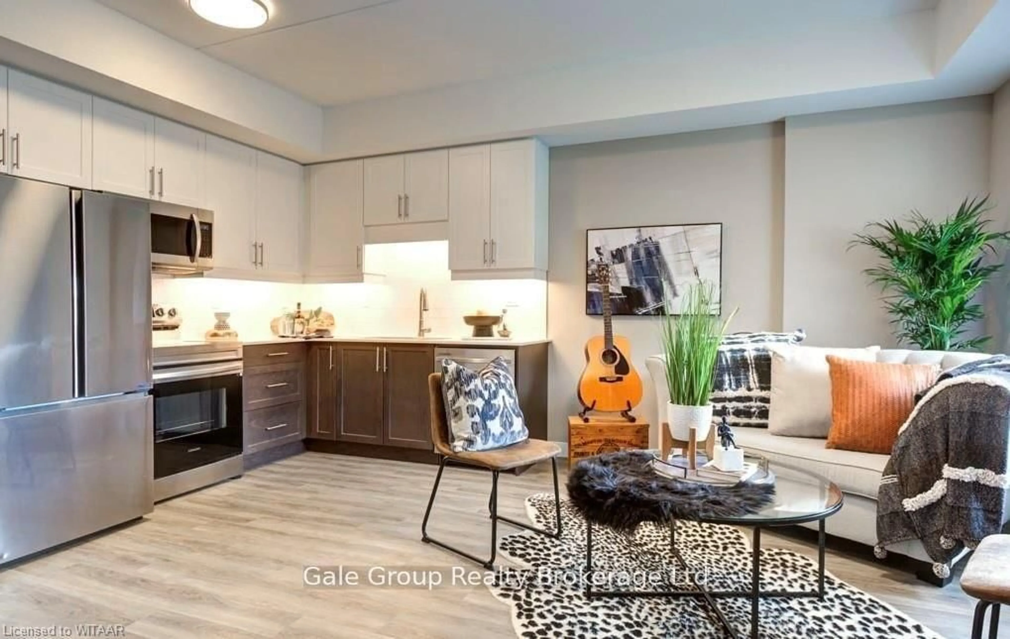 Open concept kitchen, unknown for 439 Athlone Ave #E2, Woodstock Ontario N4V 0C8