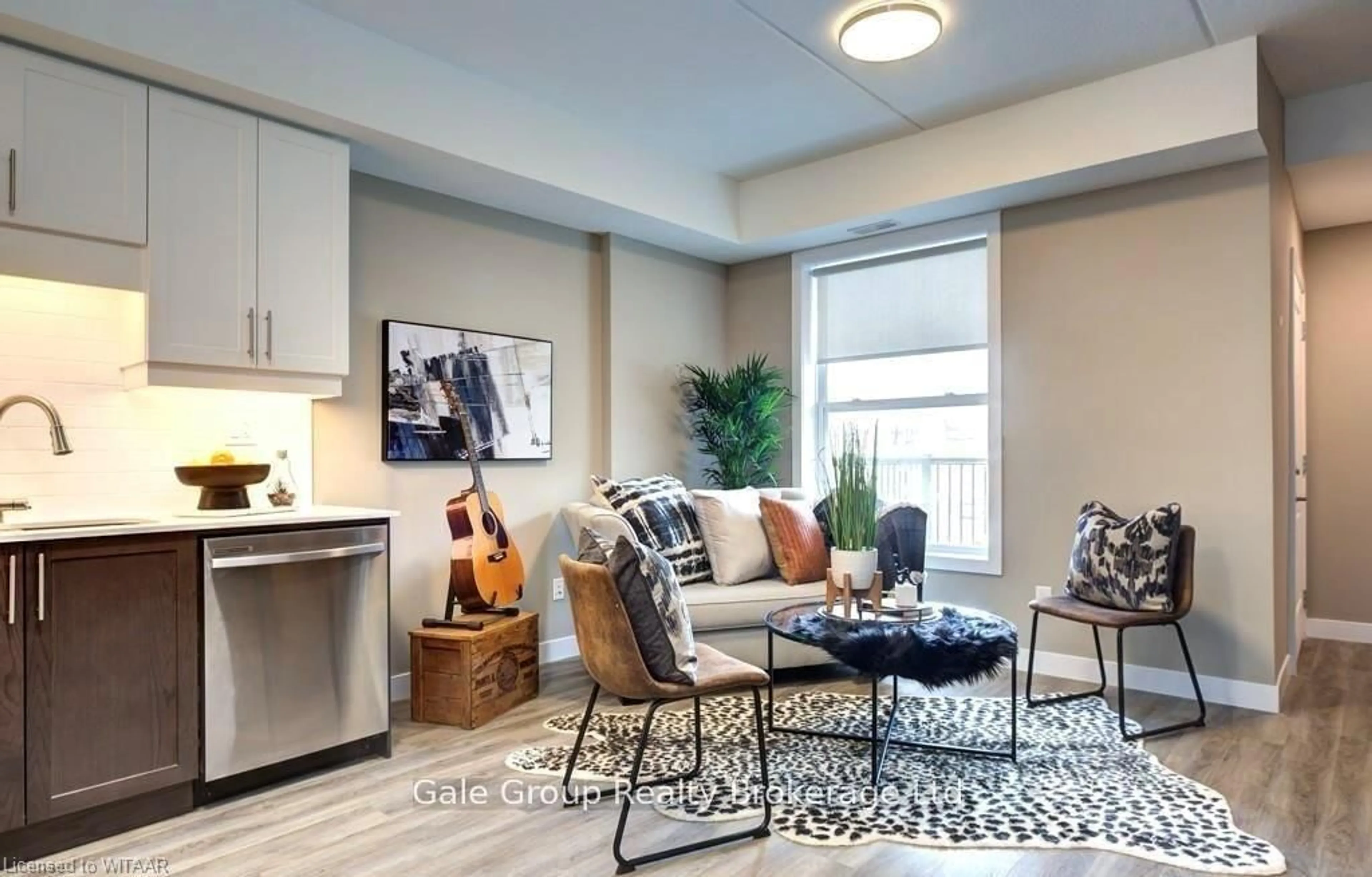 Living room with furniture, unknown for 439 Athlone Ave #E2, Woodstock Ontario N4V 0C8