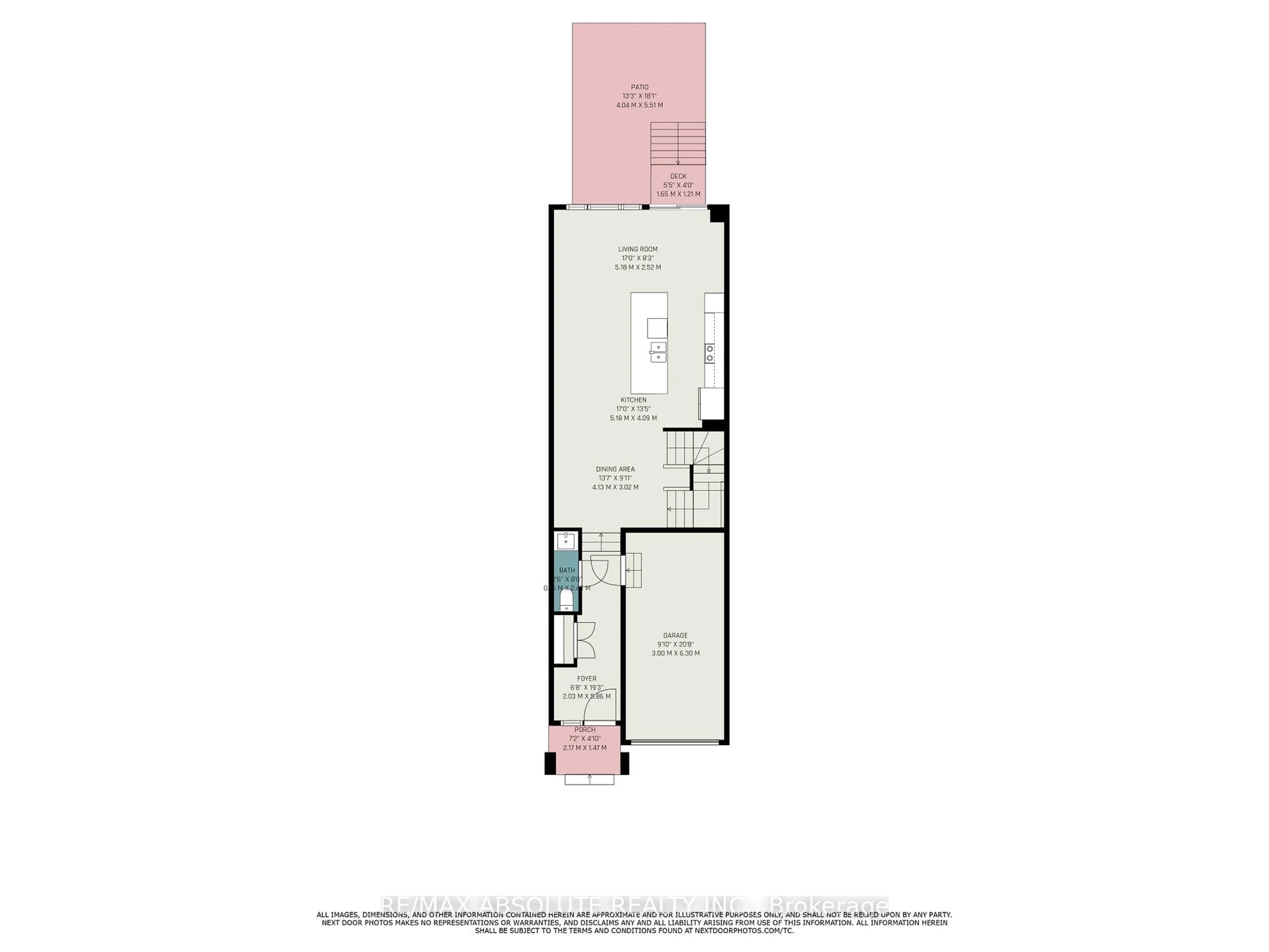 Floor plan for 184 Hooper St, Carleton Place Ontario K7C 0W2